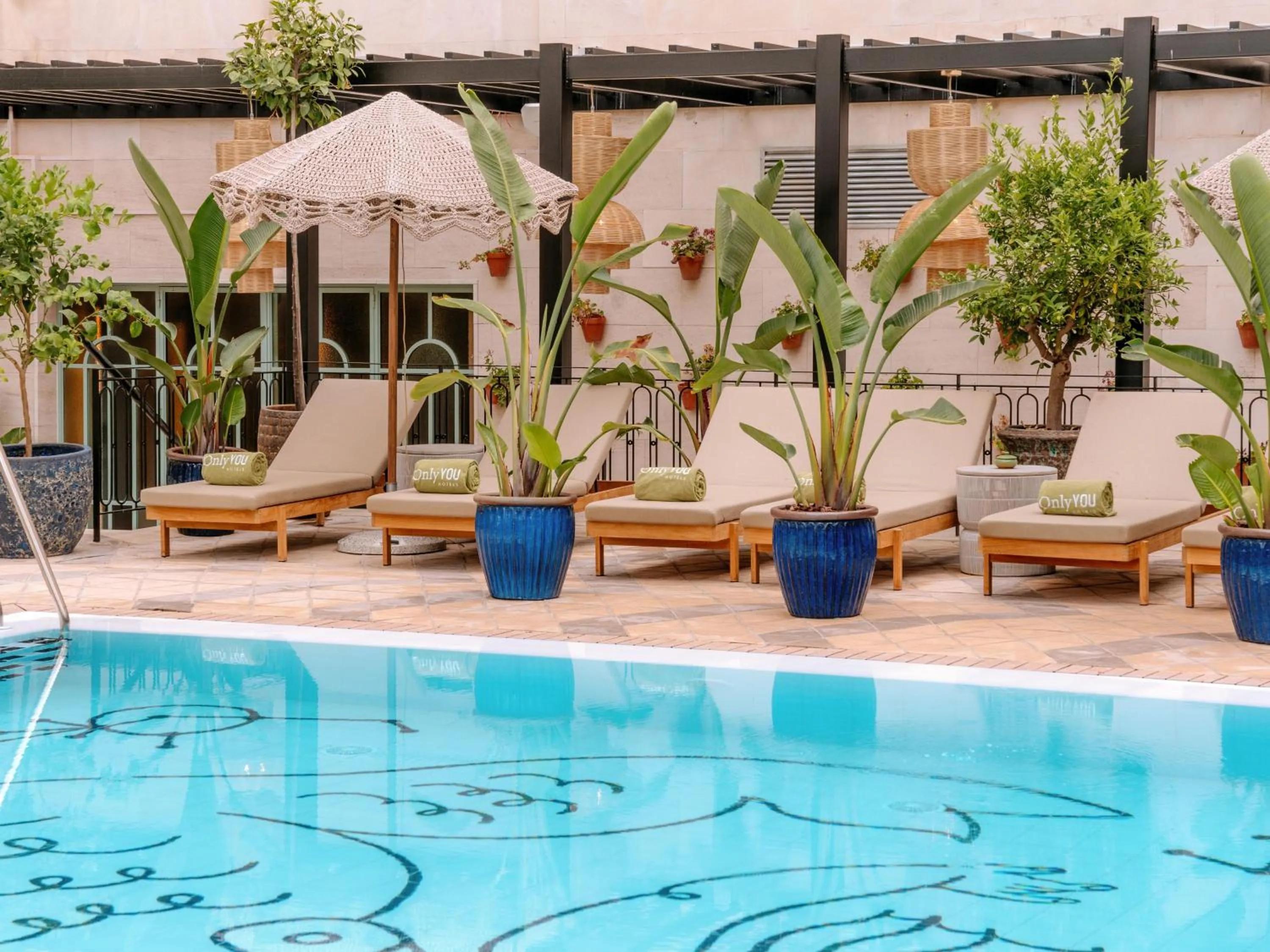 Swimming pool in Only YOU Hotel Sevilla
