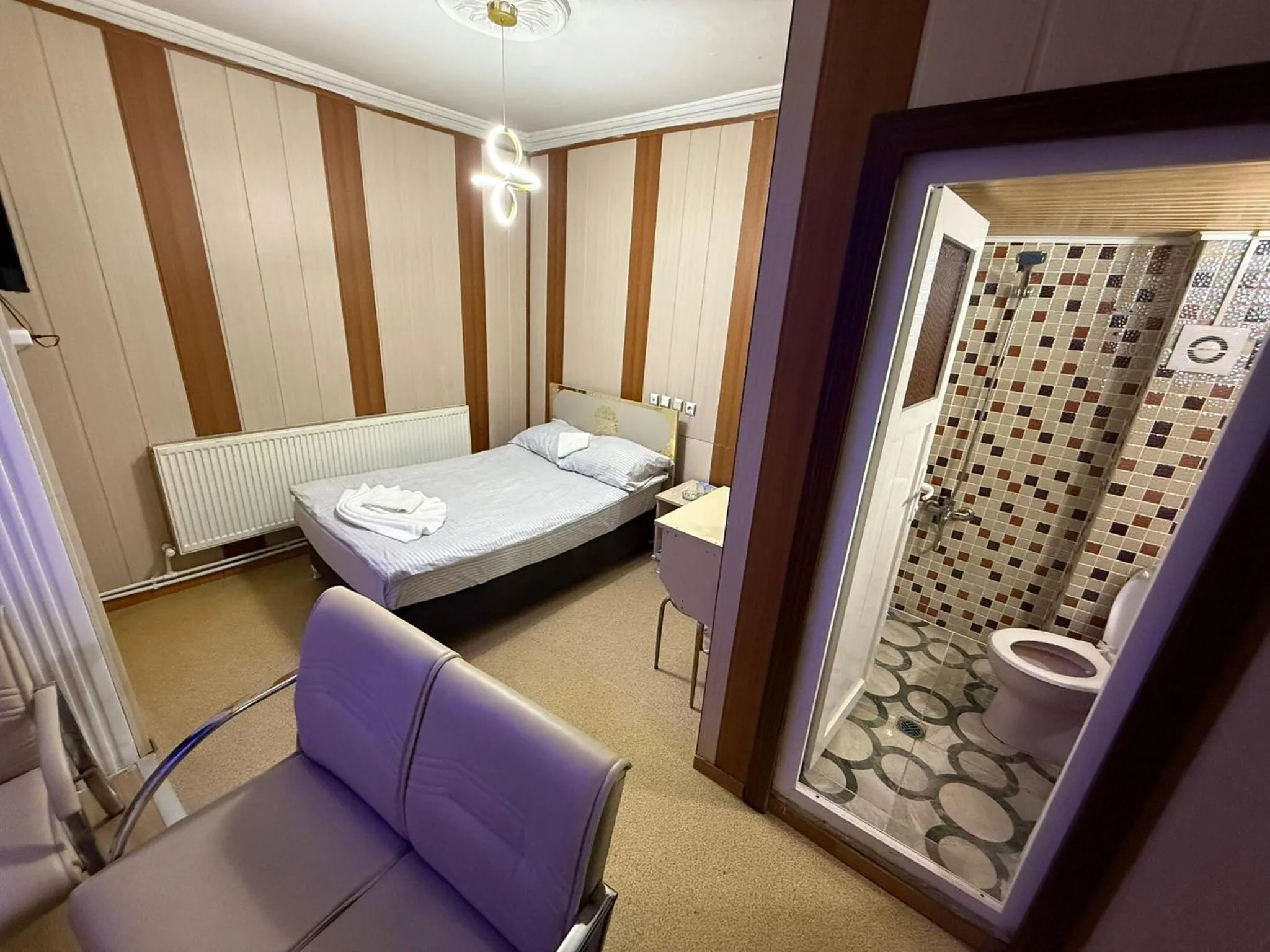 Bed in Otel Büyük Doğu