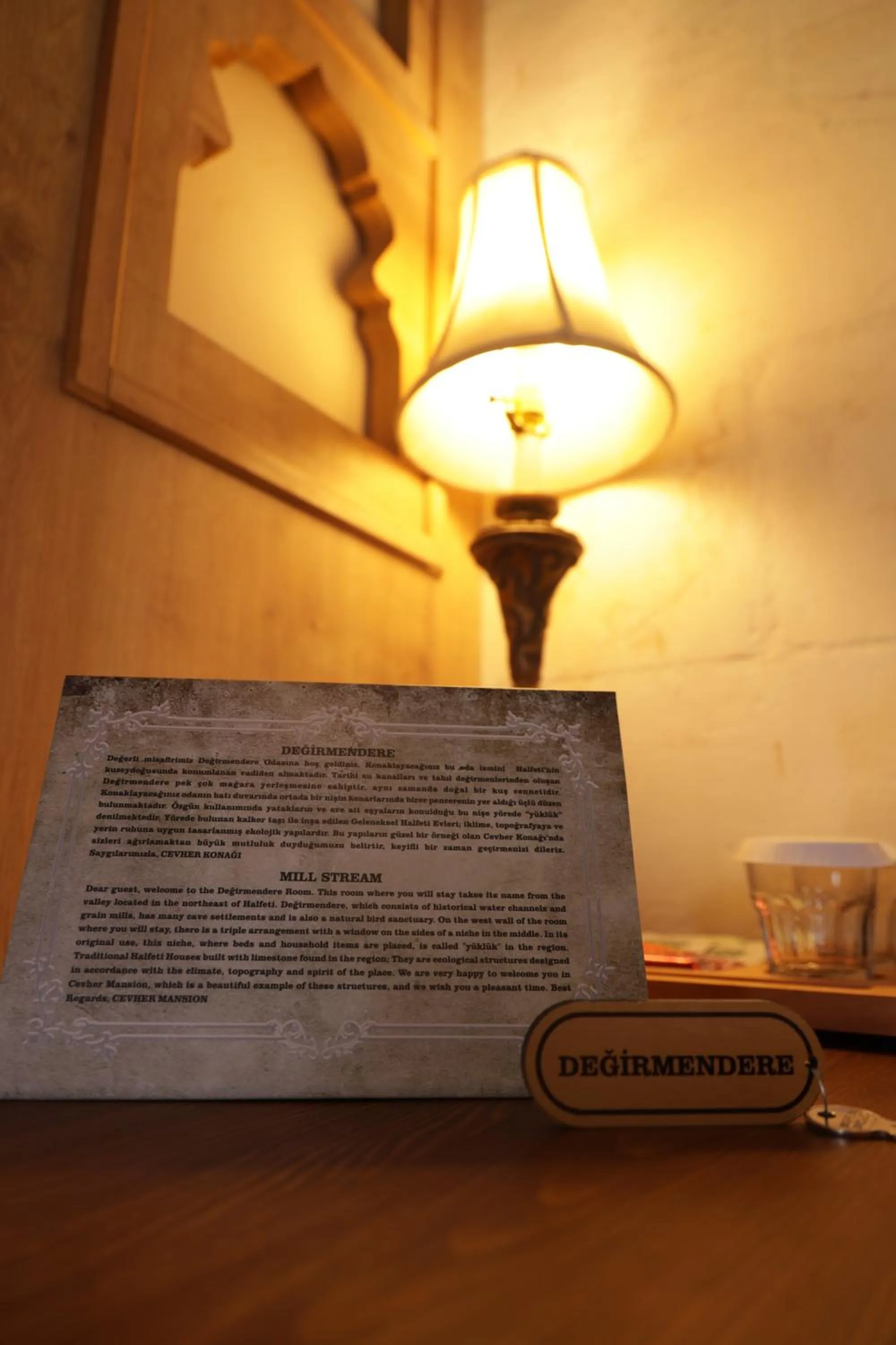 Text overlay in CEVHER KONAĞI