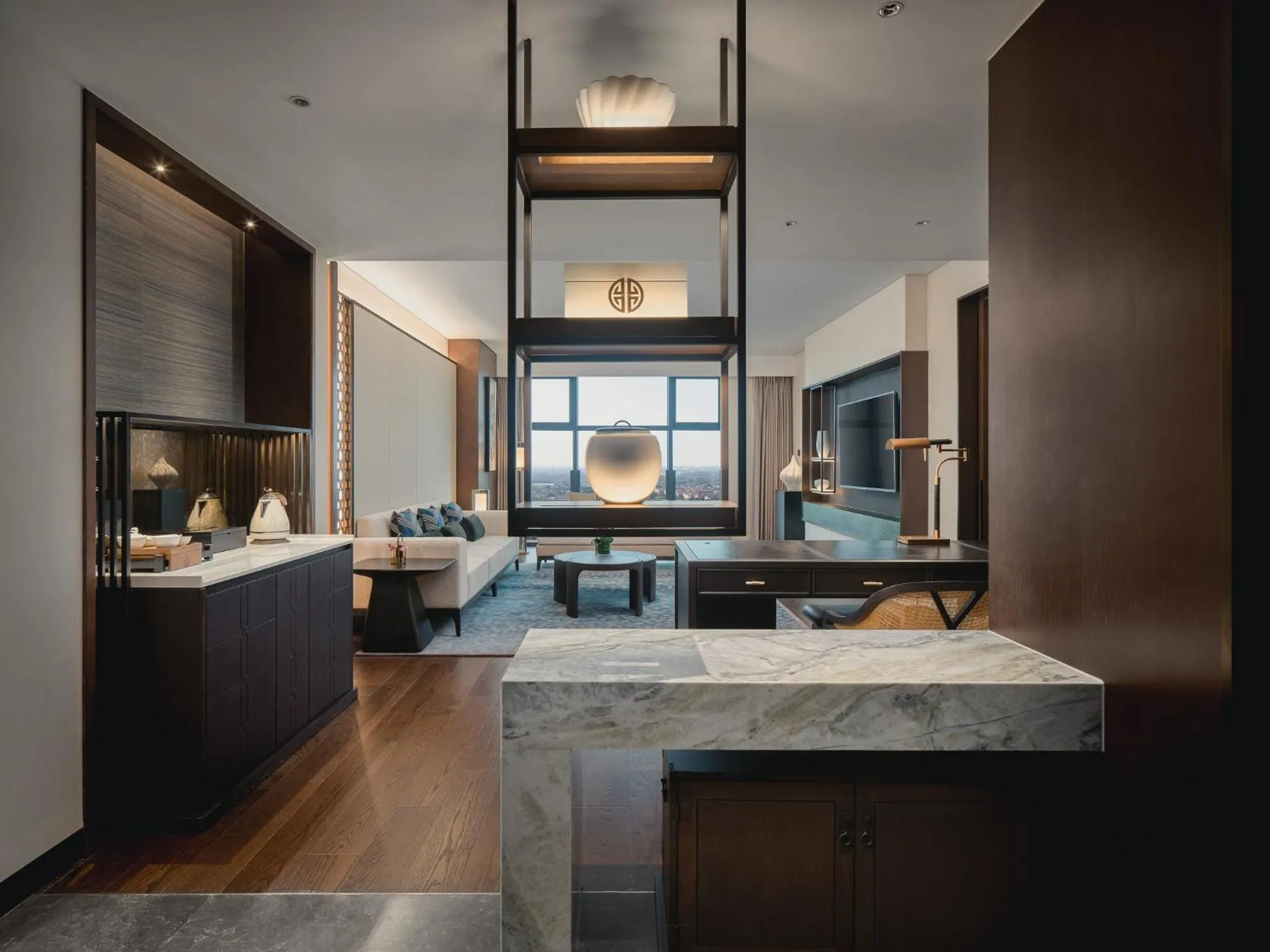 Bedroom, Bathroom in HUALUXE Kunshan Huaqiao, an IHG Hotel