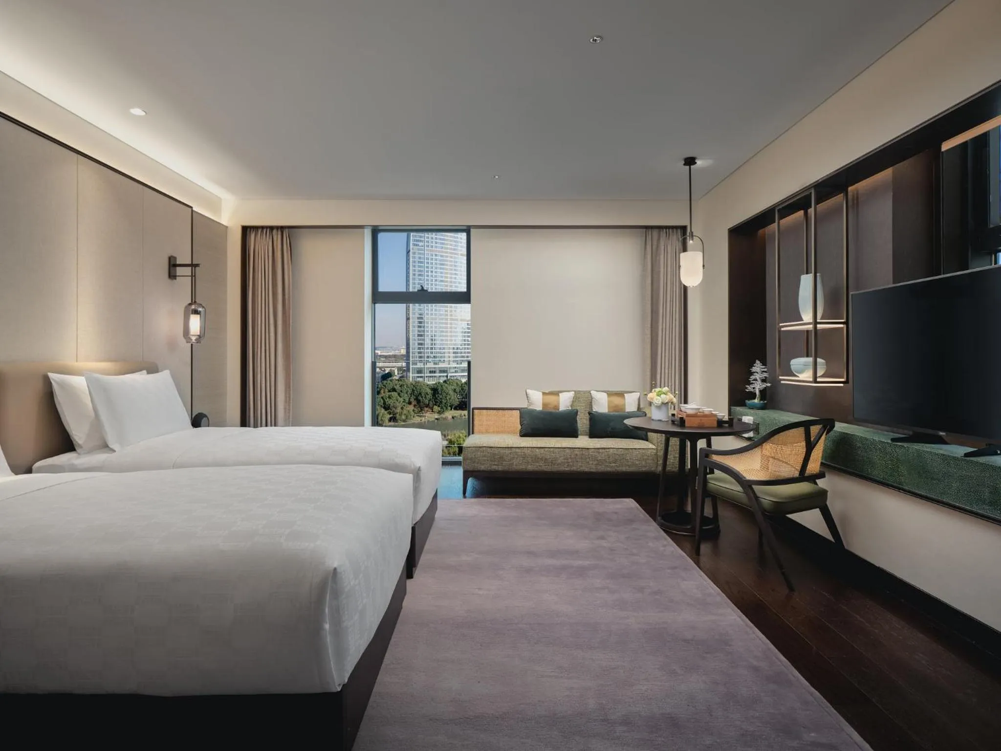 Photo of the whole room in HUALUXE Kunshan Huaqiao, an IHG Hotel