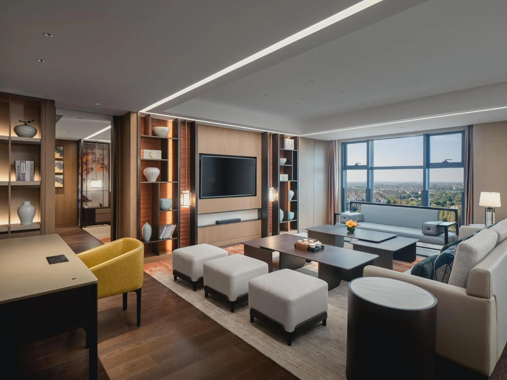 Photo of the whole room in HUALUXE Kunshan Huaqiao by IHG - F1 Racing Preferred Hotel