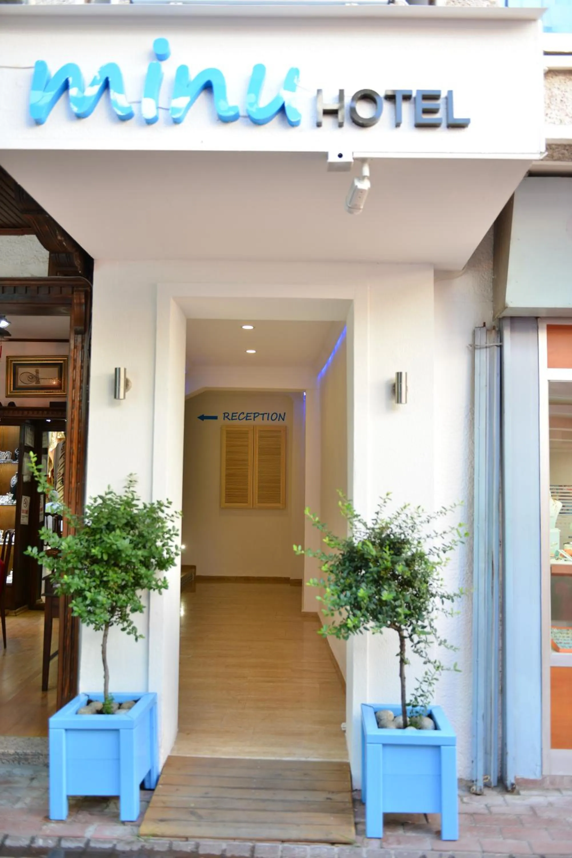 Property building in Minu Hotel