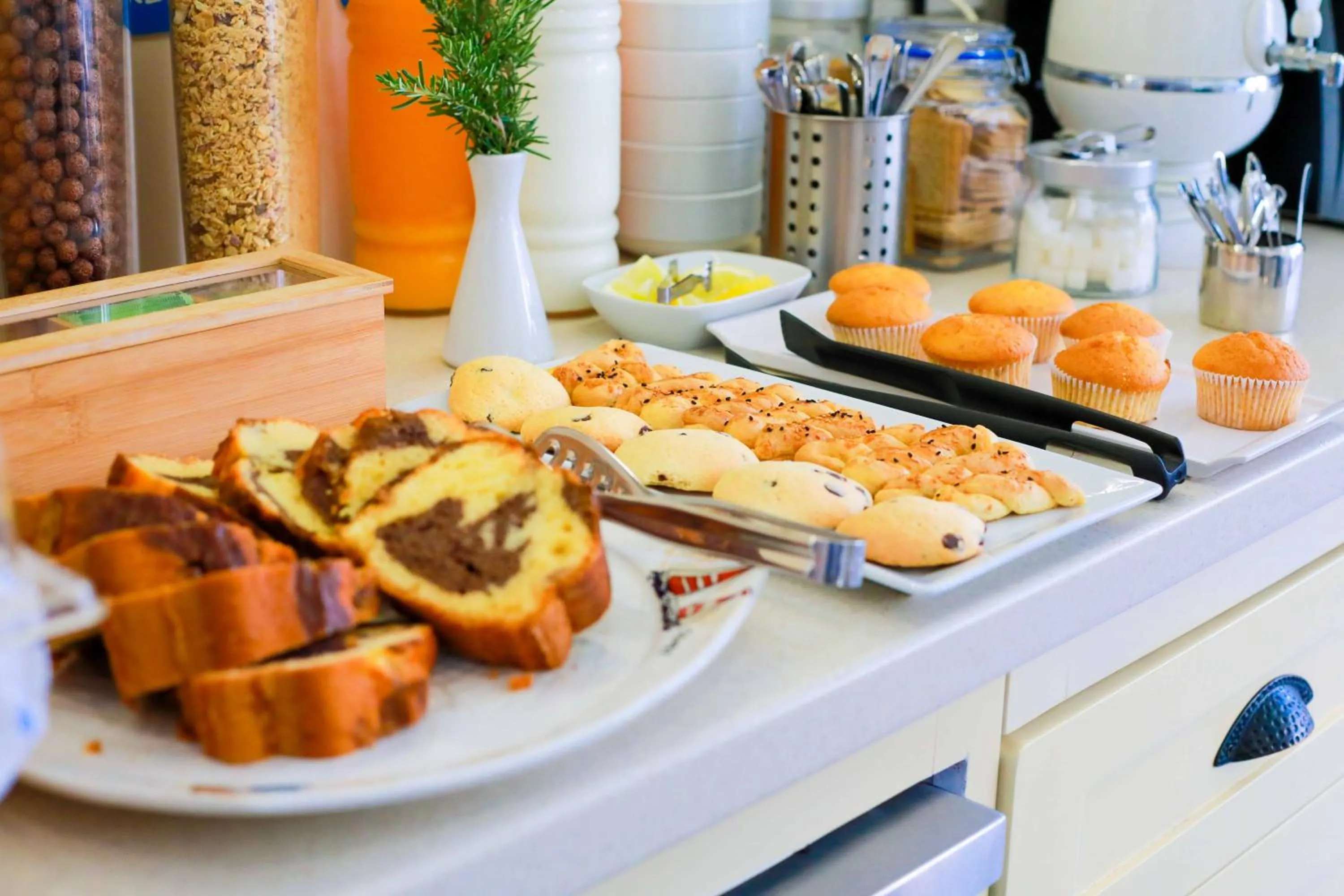 Food close-up in Minu Hotel