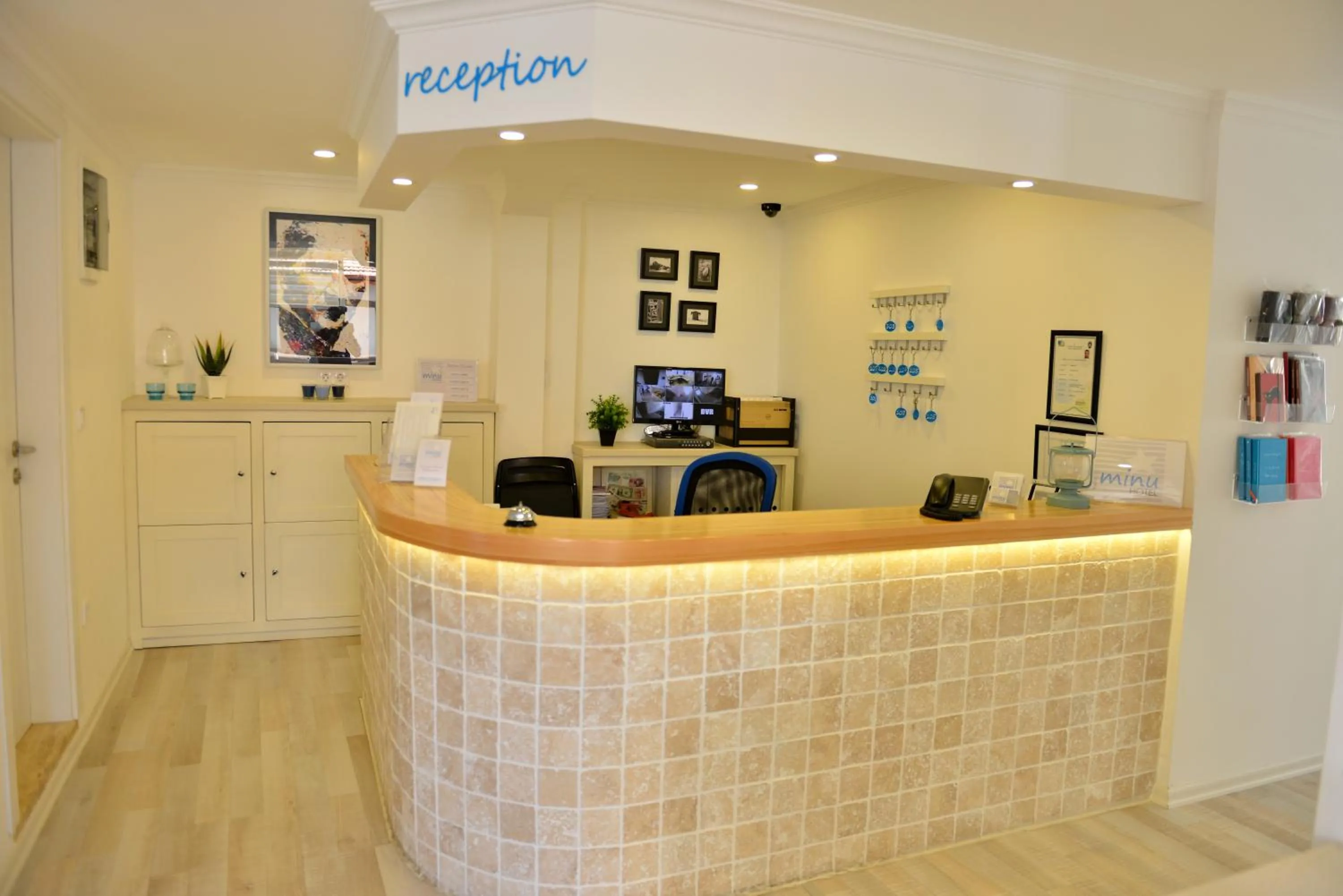 Lobby or reception in Minu Hotel