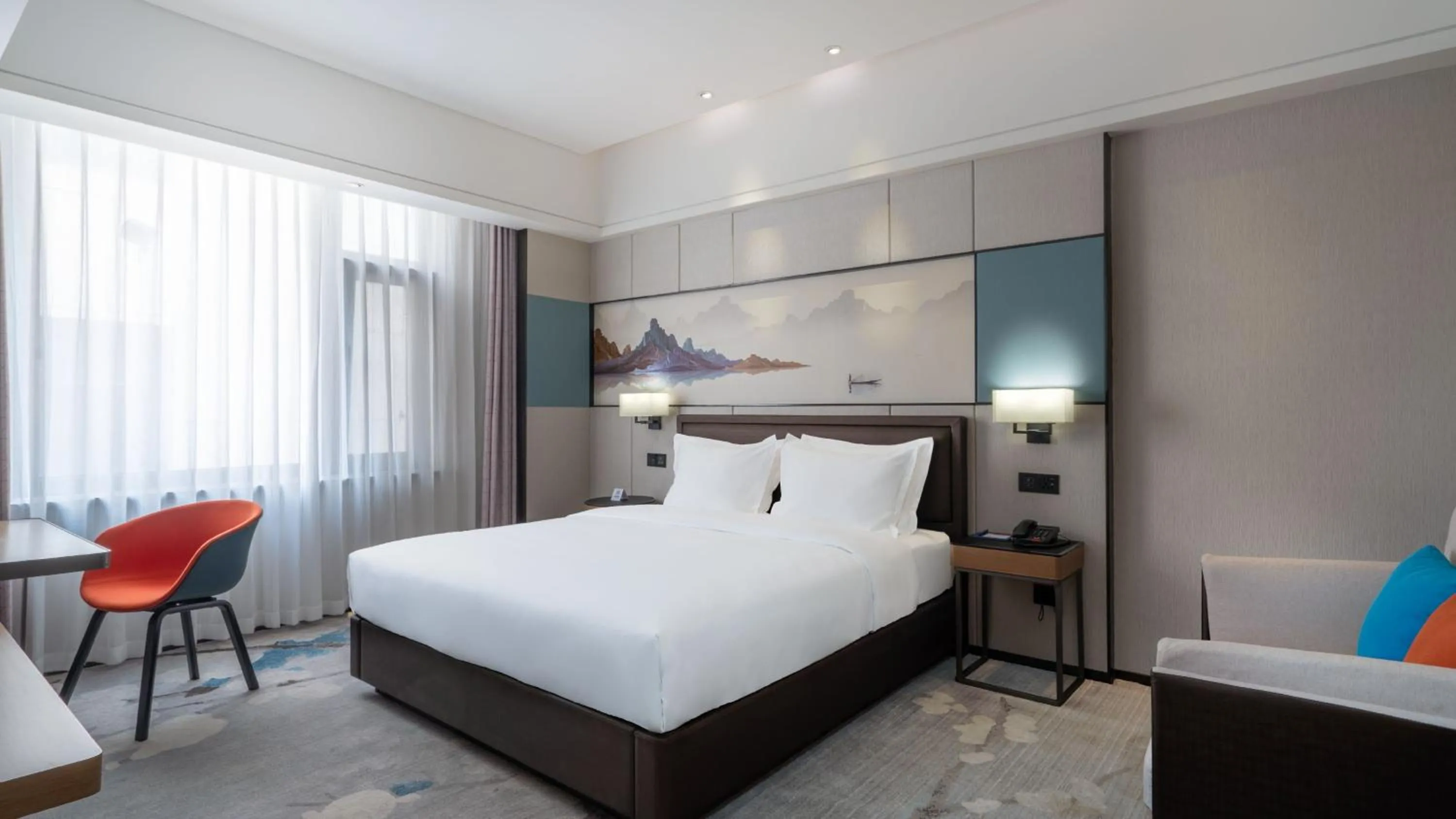 Photo of the whole room, Bed in Holiday Inn Express Cangzhou High-Tech Zone by IHG