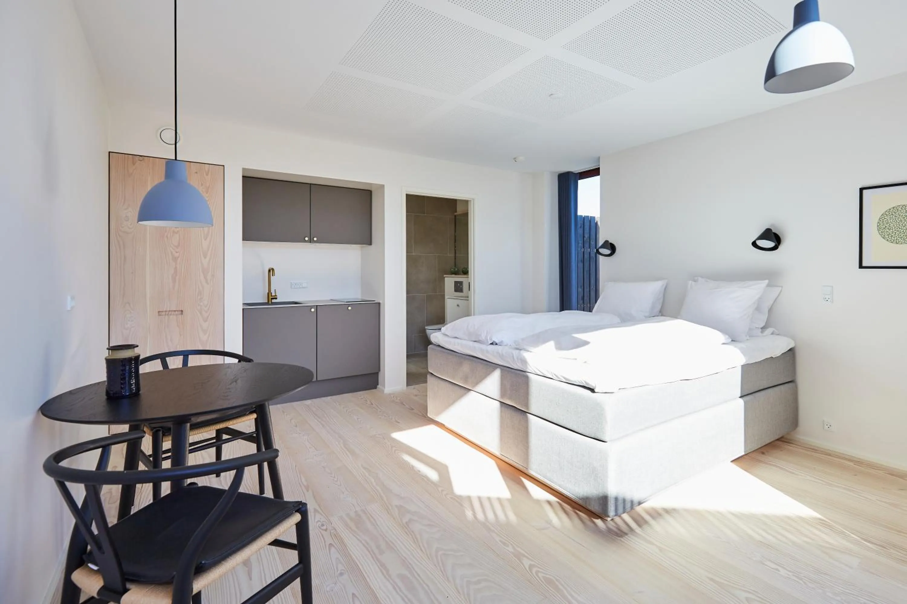 Coffee/tea facilities, Bed in Vesterlandet