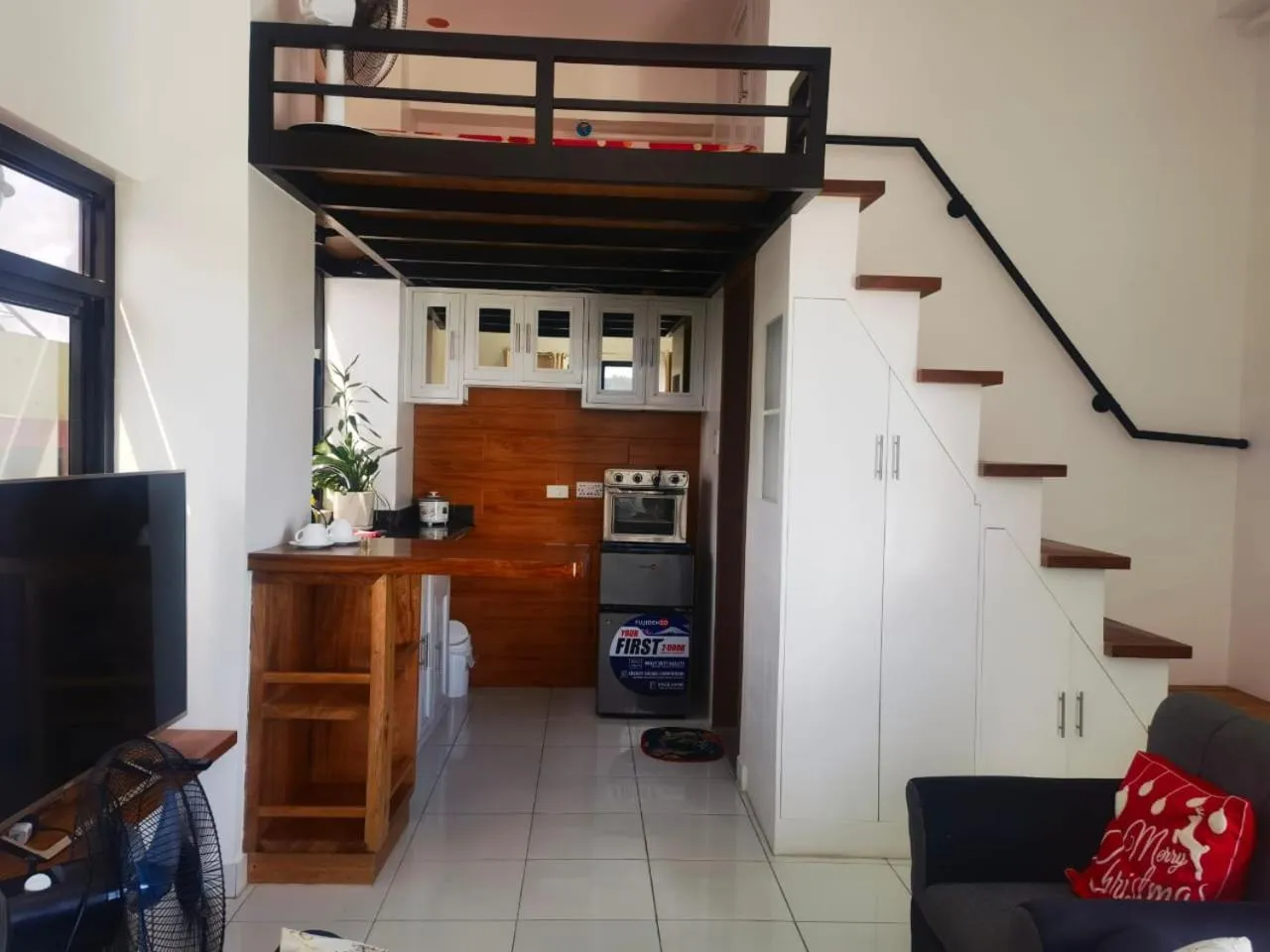 Kitchen or kitchenette in Burj Calapan