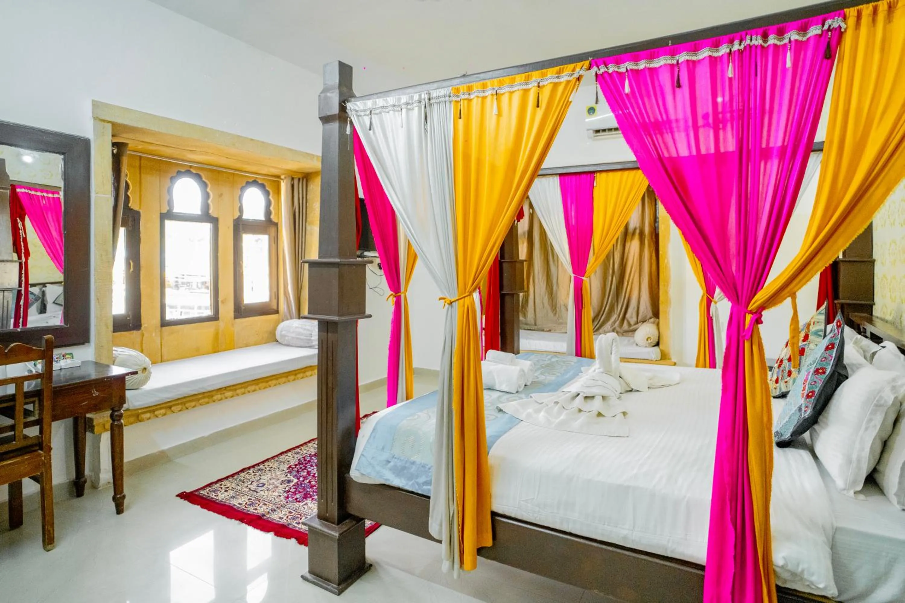 Property building, Bed in Hotel Marina Mahal with Swimming Pool