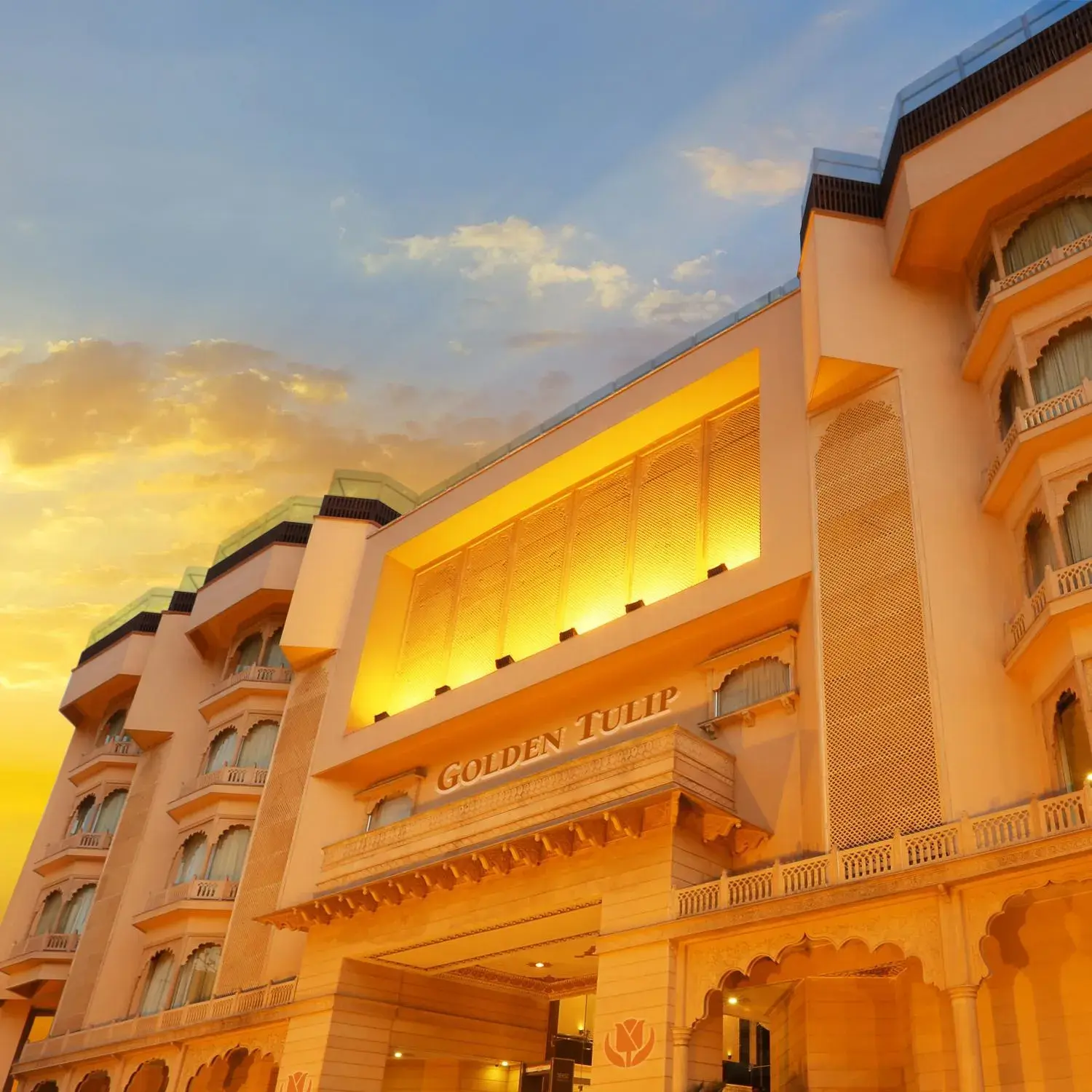 Facade/entrance in Golden Tulip Jaipur Facade/entrance in Golden Tulip Jaipur