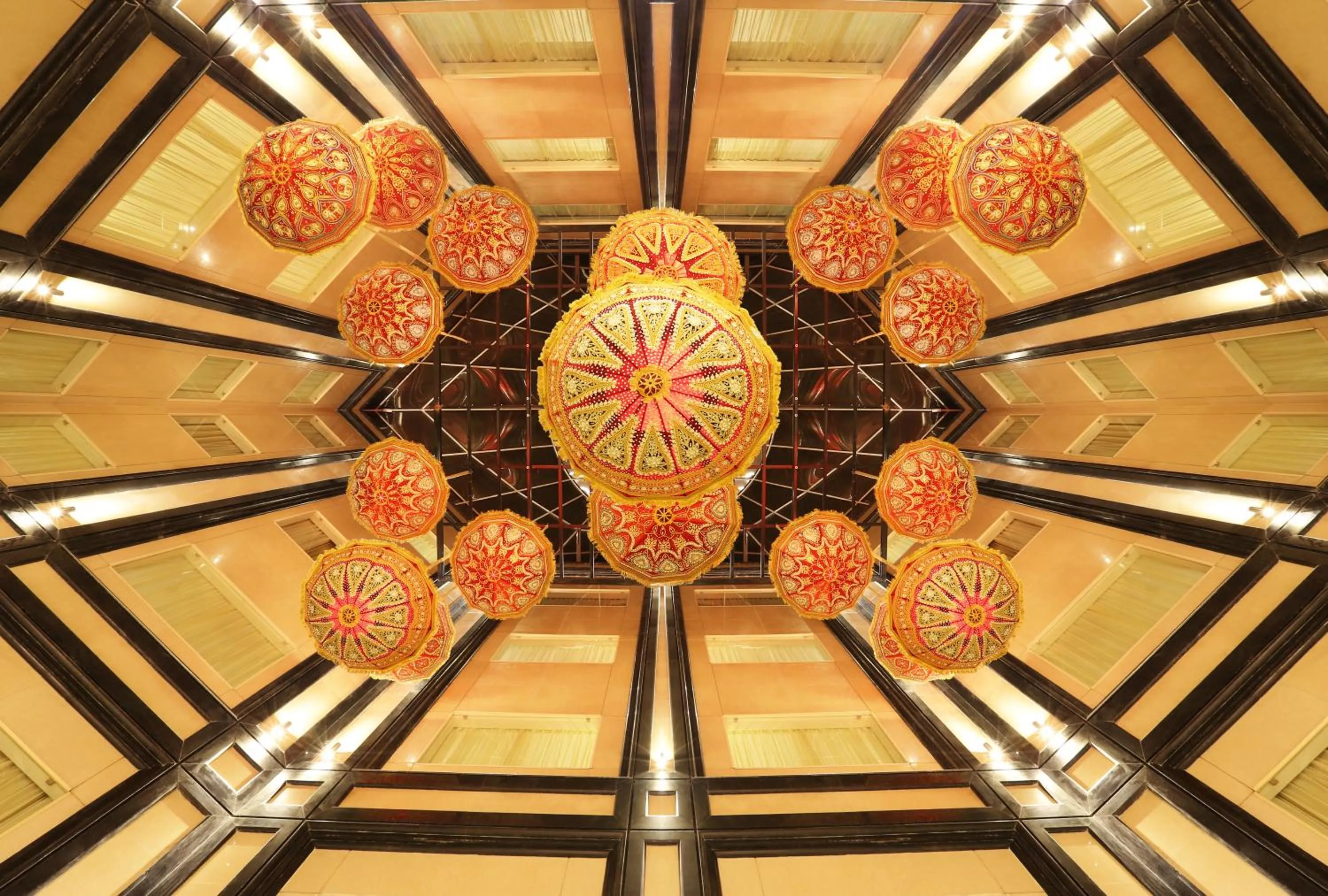 Decorative detail in Golden Tulip Jaipur