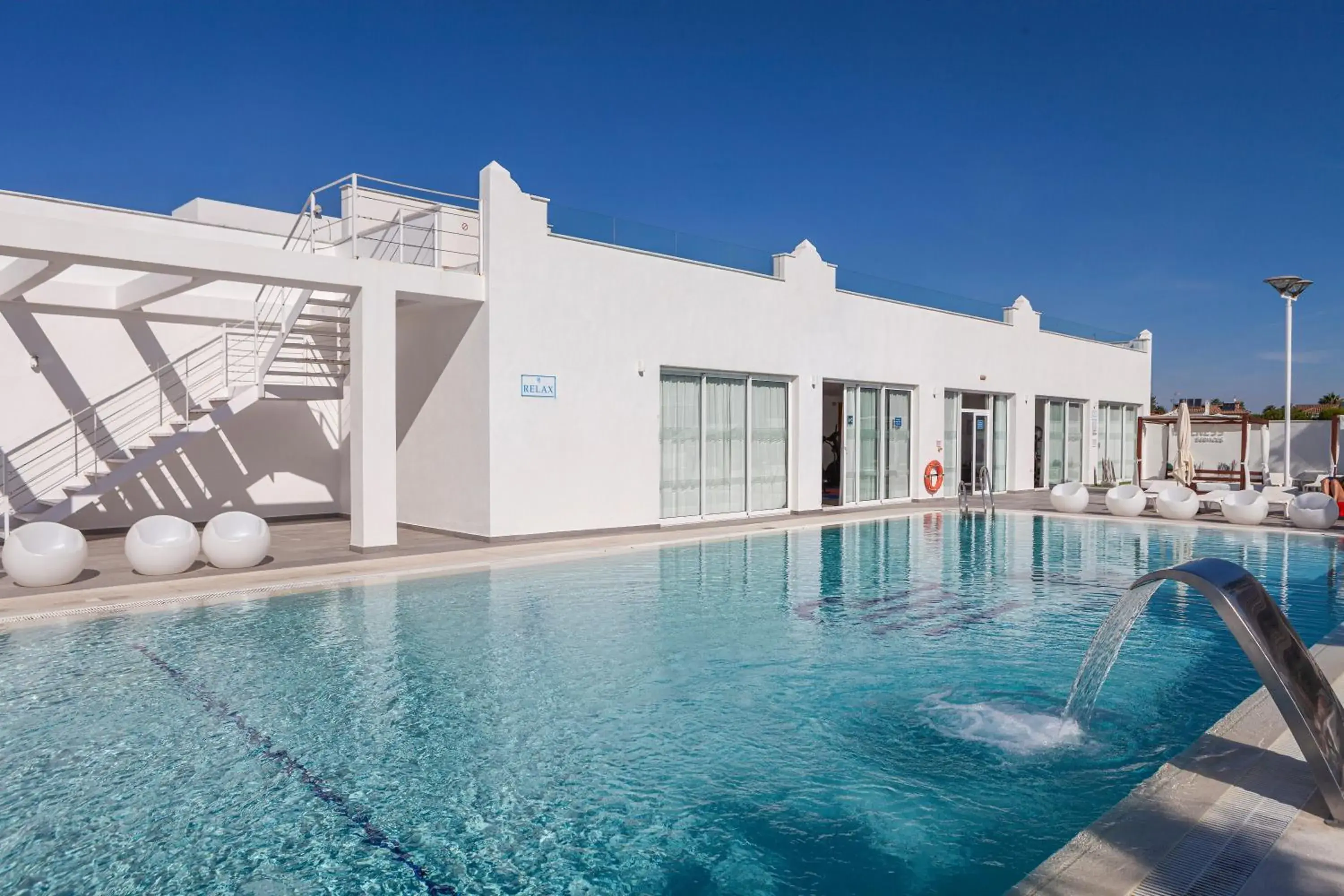 Swimming pool in Playa de la Luz Swimming pool in Playa de la Luz