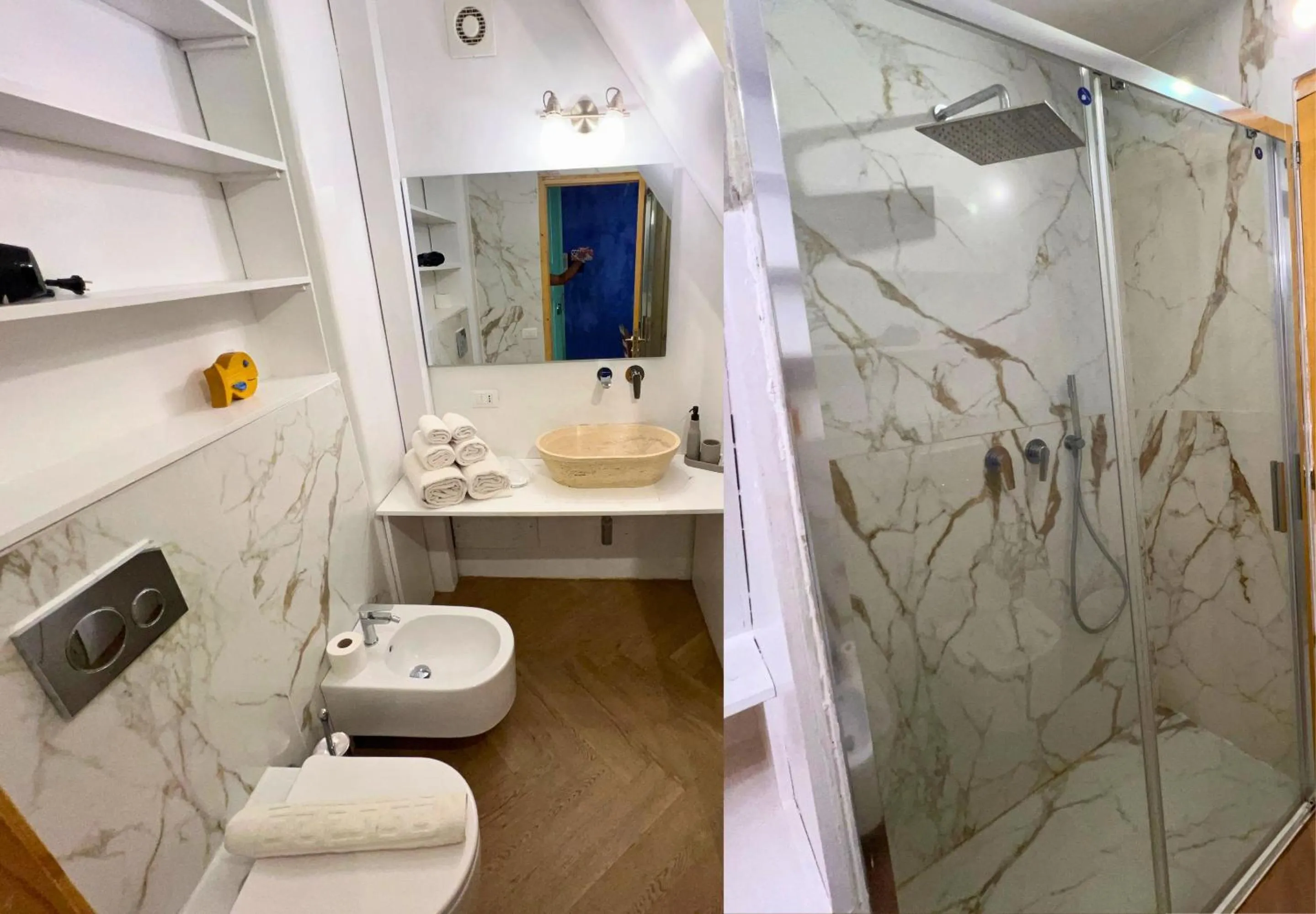 Shower in Casa D'aria