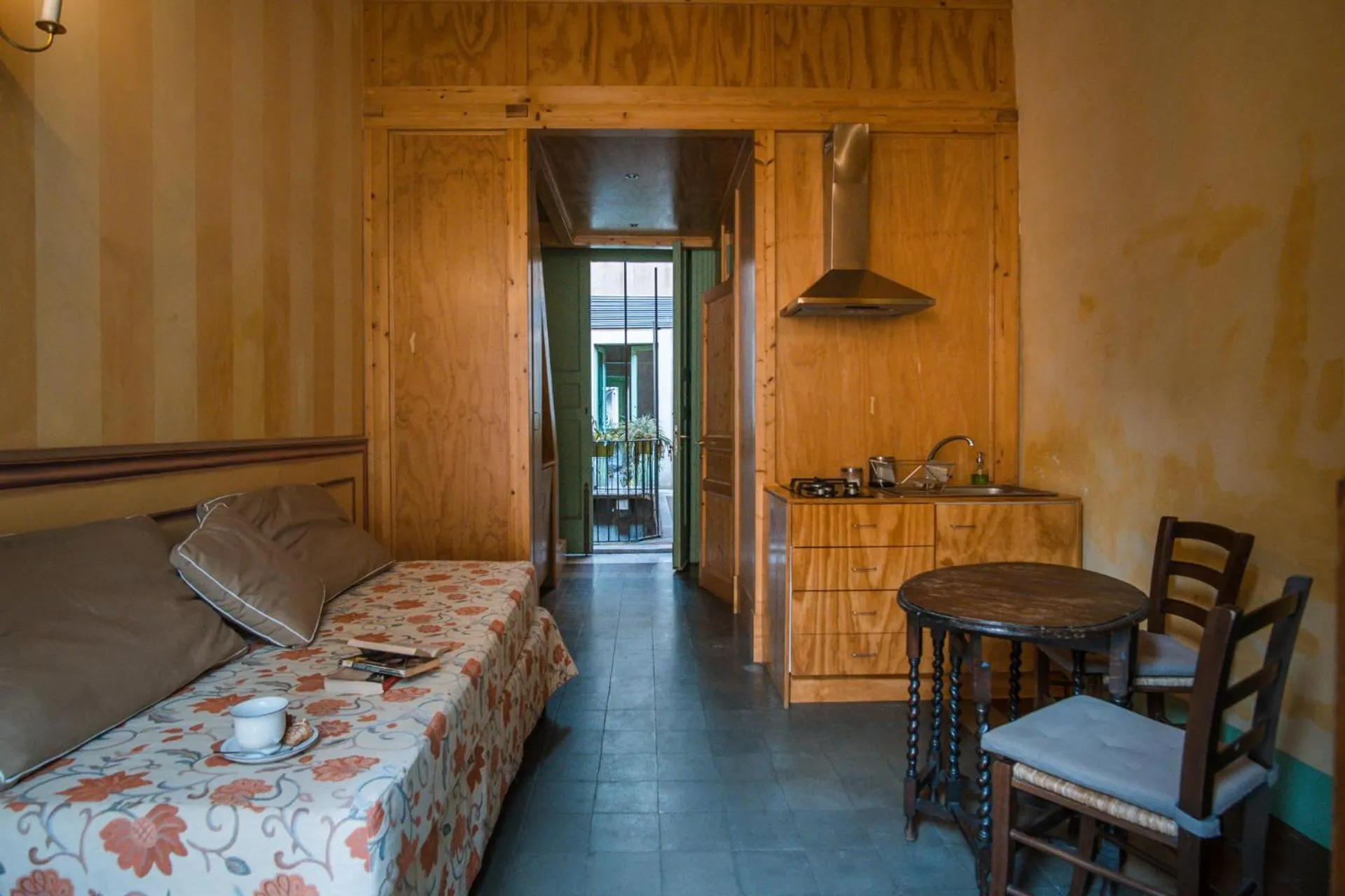 Kitchen or kitchenette, Bed in Casa D'aria