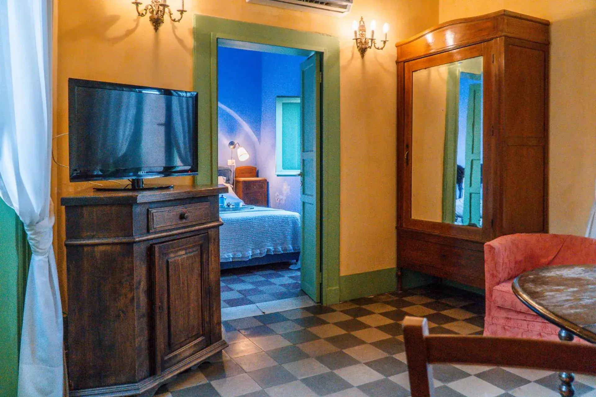 Seating area, Bed in Casa D'aria Seating area, Bed in Casa D'aria