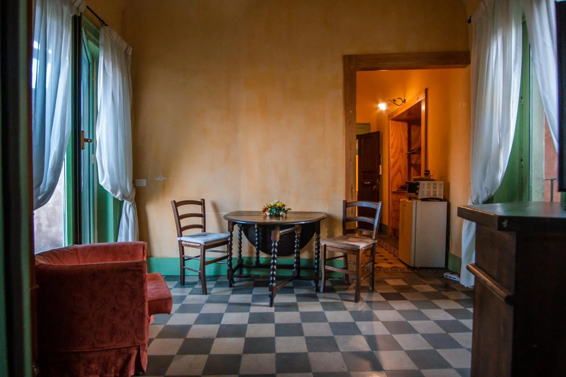 Seating area in Casa D'aria