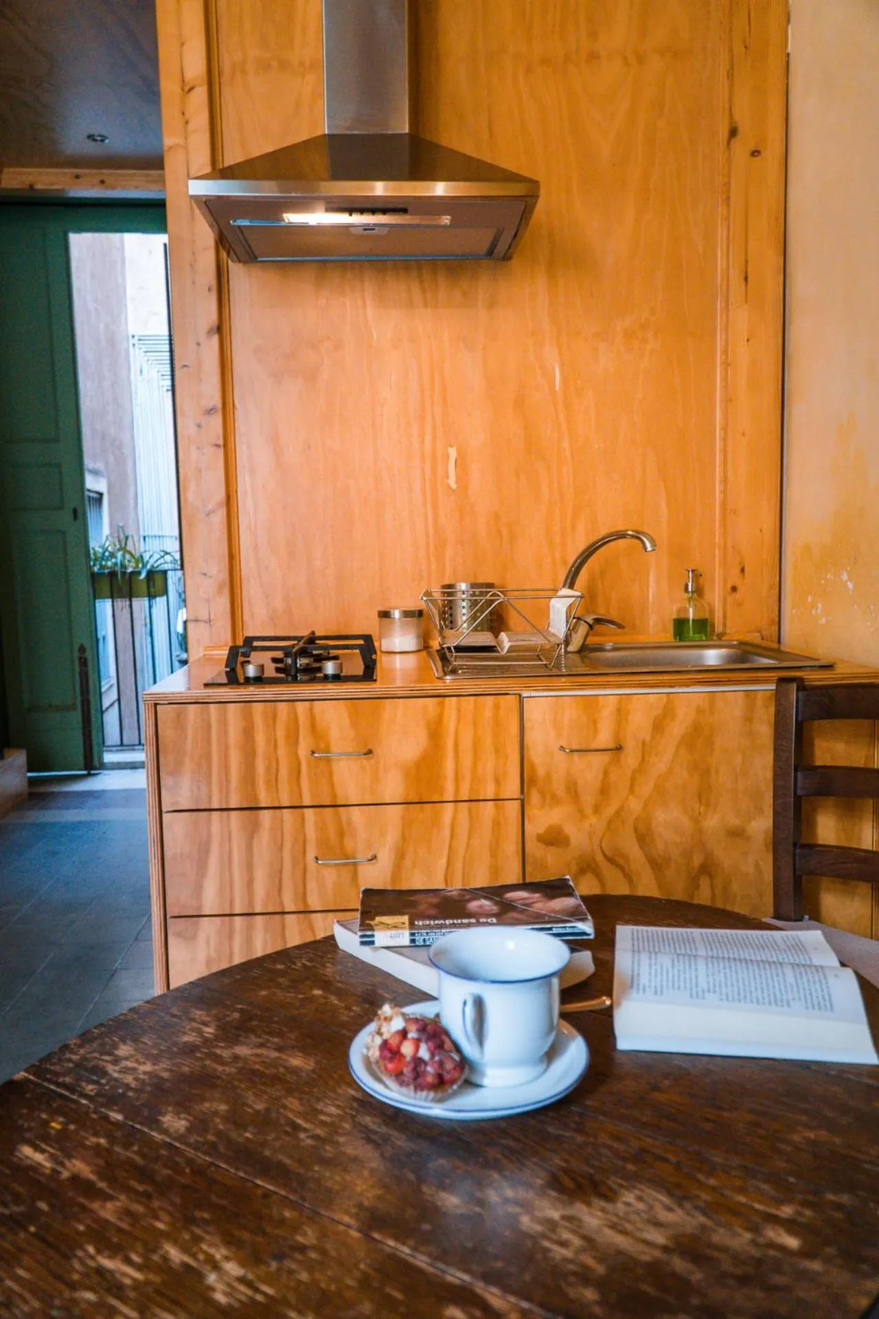 Kitchen or kitchenette in Casa D'aria