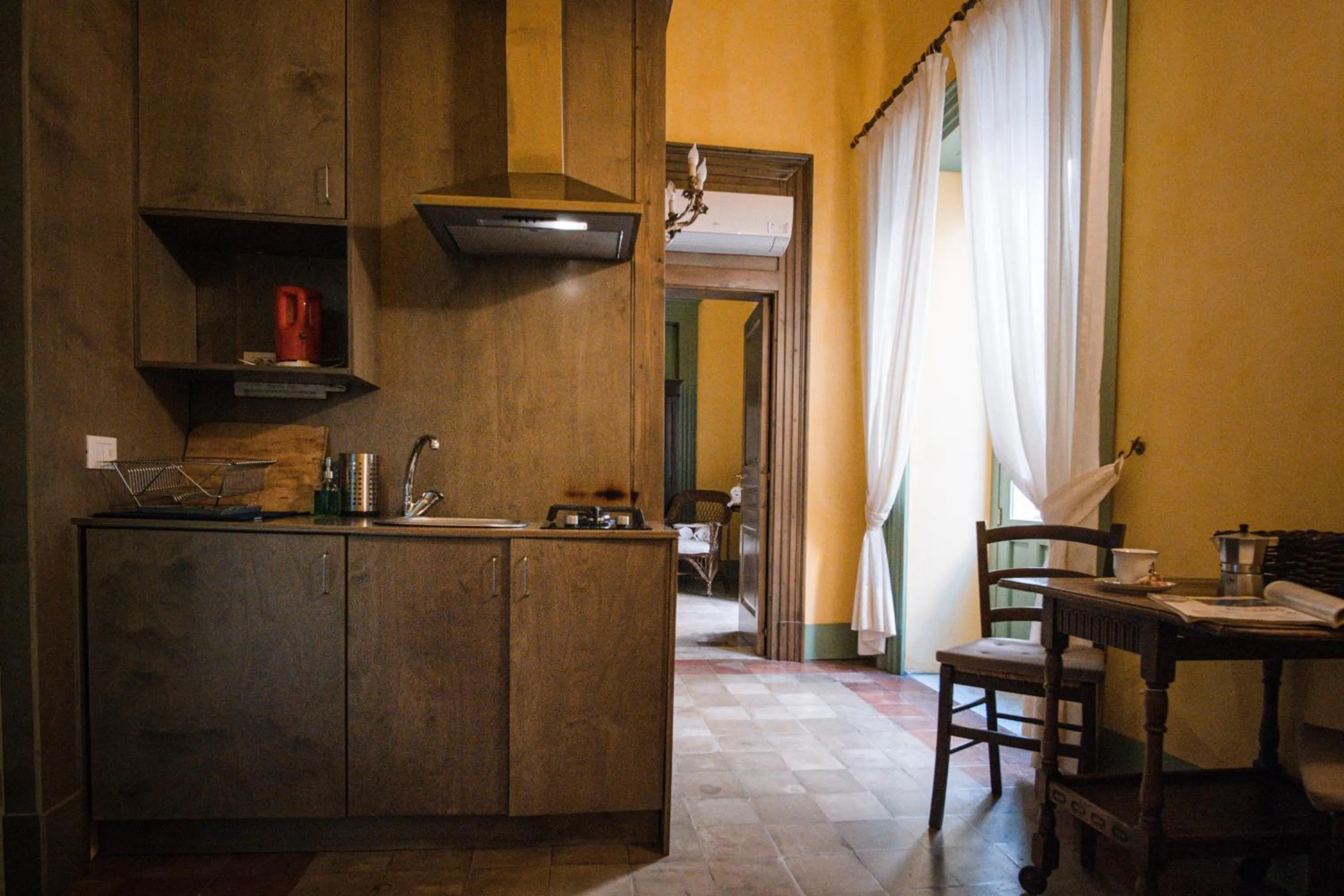 Kitchen or kitchenette in Casa D'aria