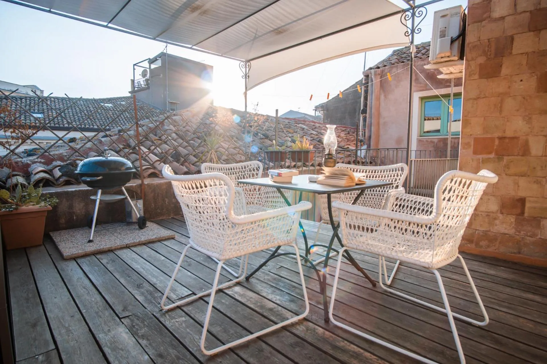 BBQ facilities in Casa D'aria
