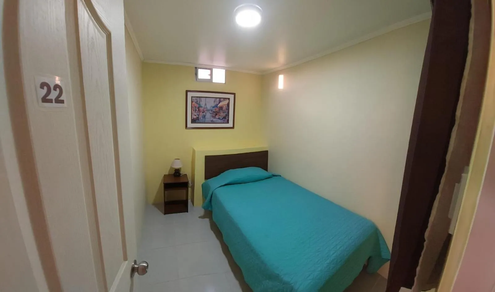 Bed in Hostal D' Silvia