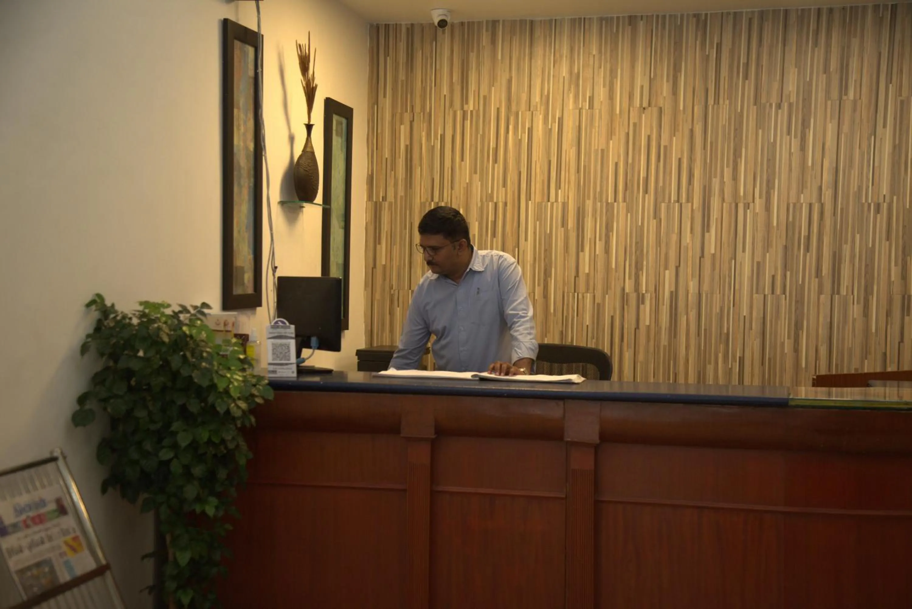 Lobby or reception in Kings Hotel Egmore