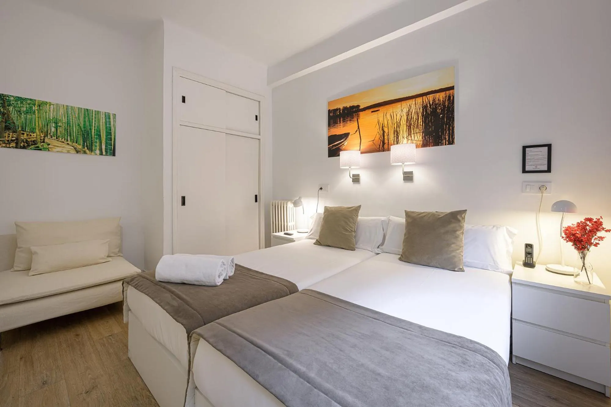 Bed in NeoMagna Madrid