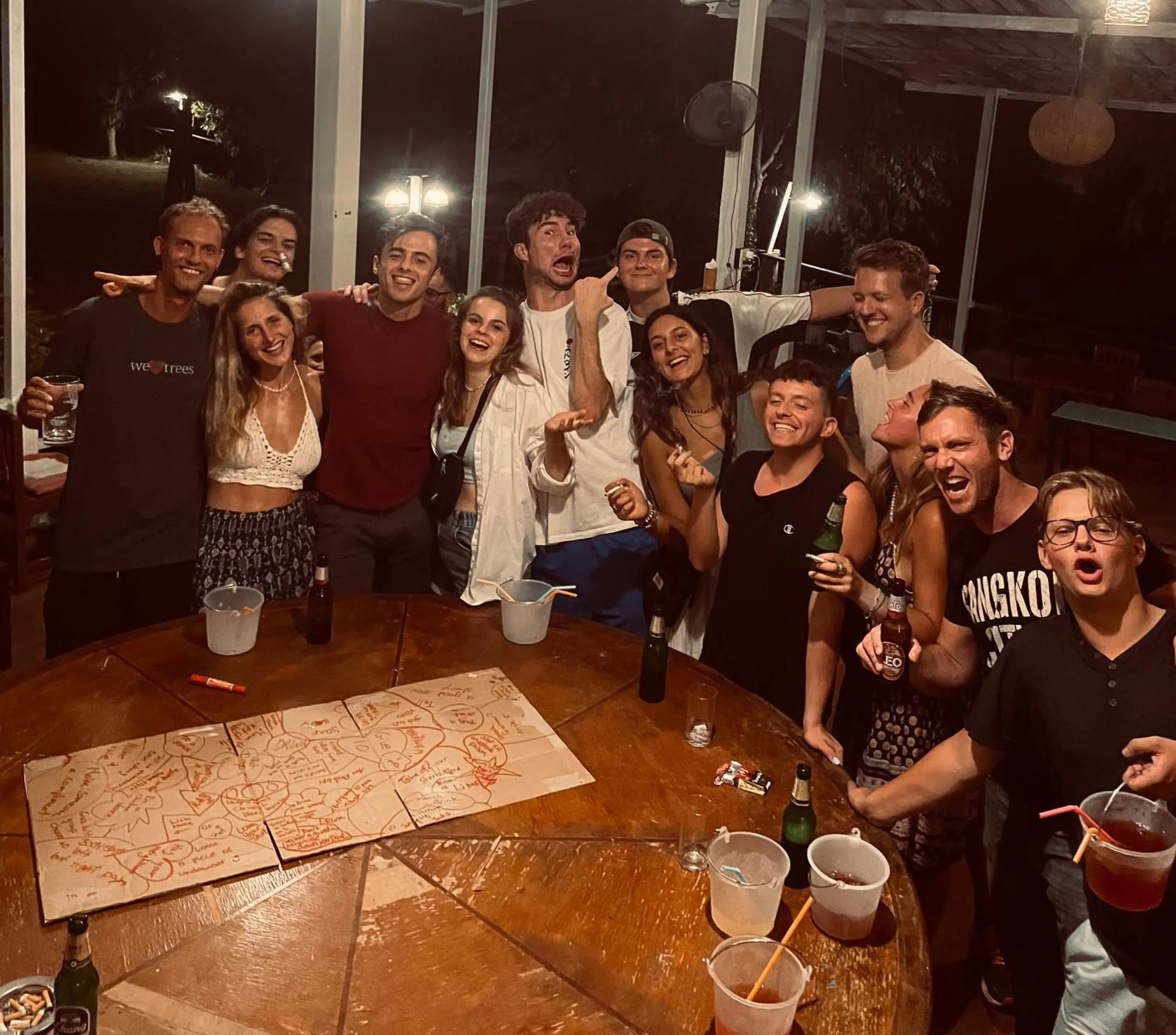 Guests in Revolution Hostel Pai