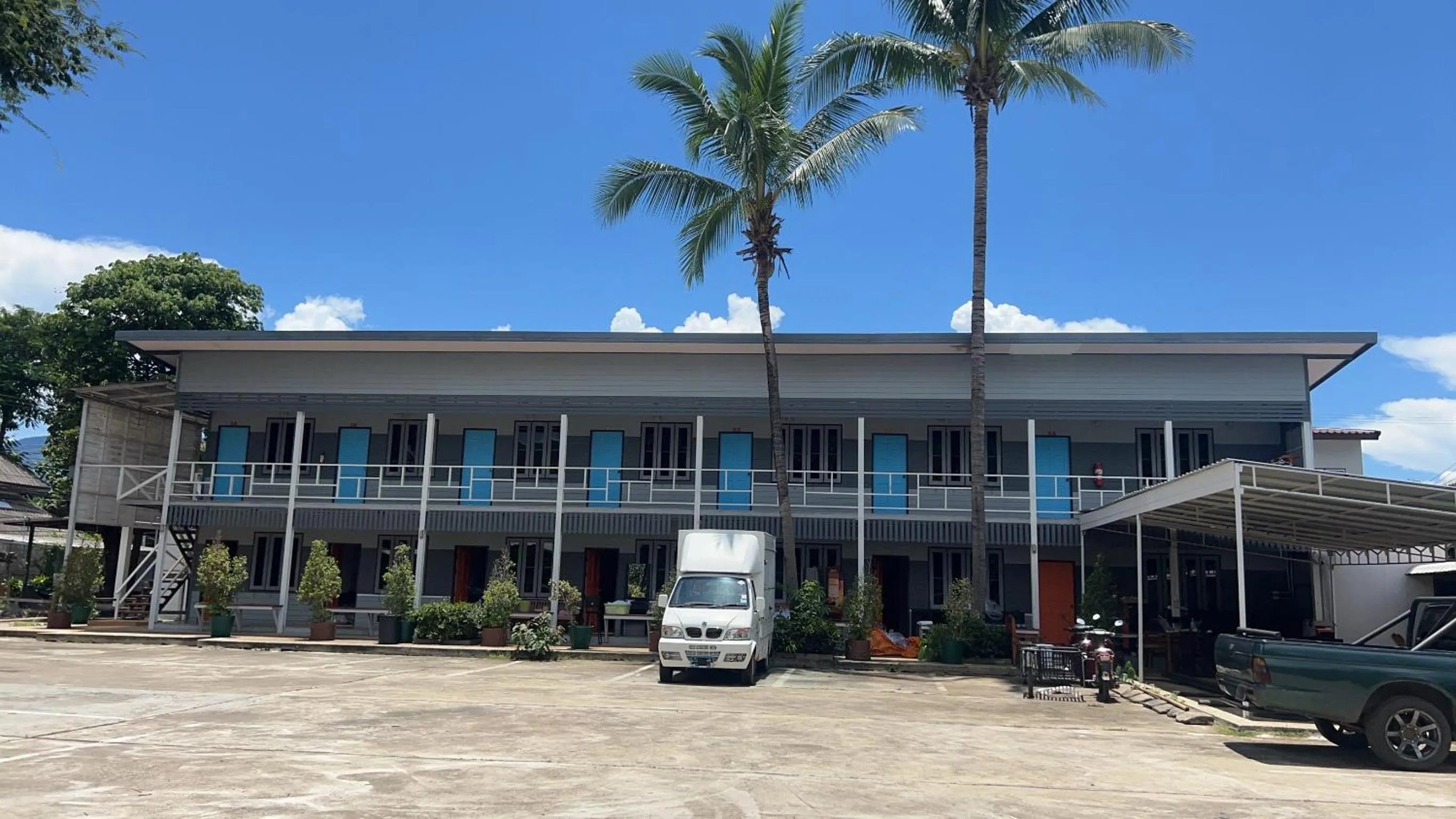 Property building in Revolution Hostel Pai