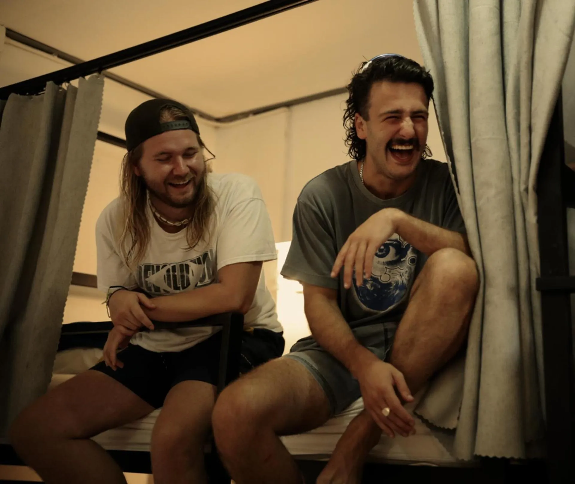 group of guests in Revolution Hostel Pai