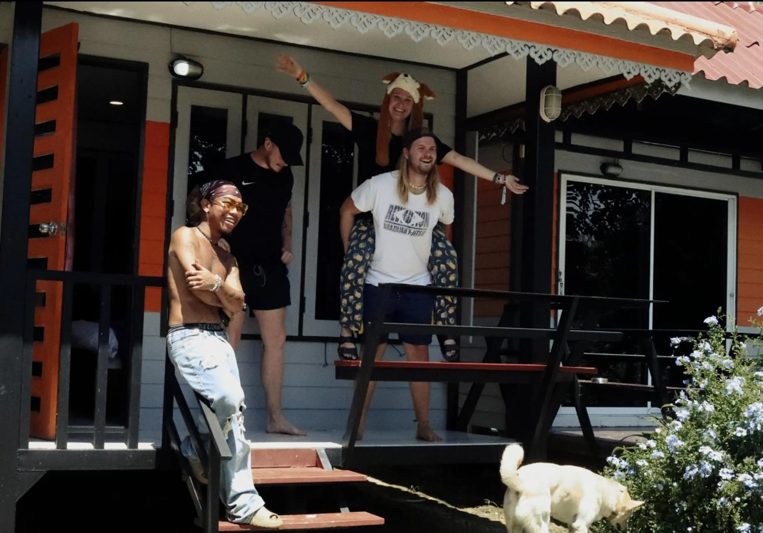 Property building in Revolution Hostel Pai