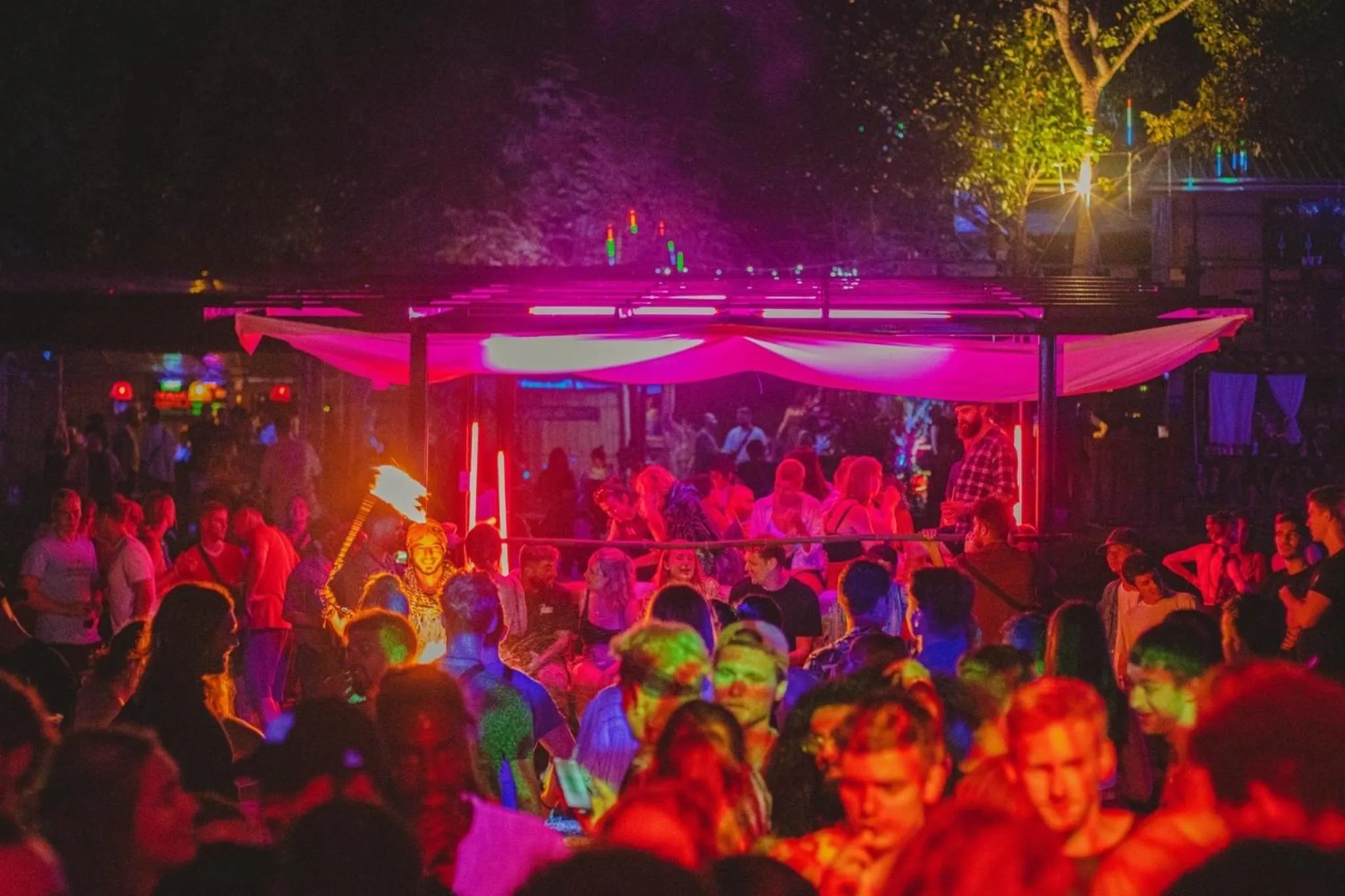 group of guests in Revolution Hostel Pai