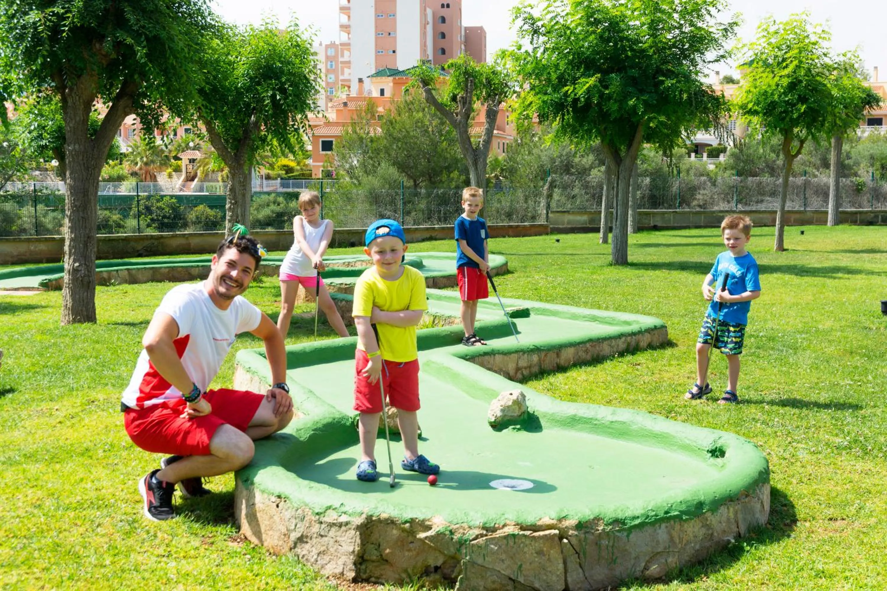 Minigolf in HSM Canarios Park