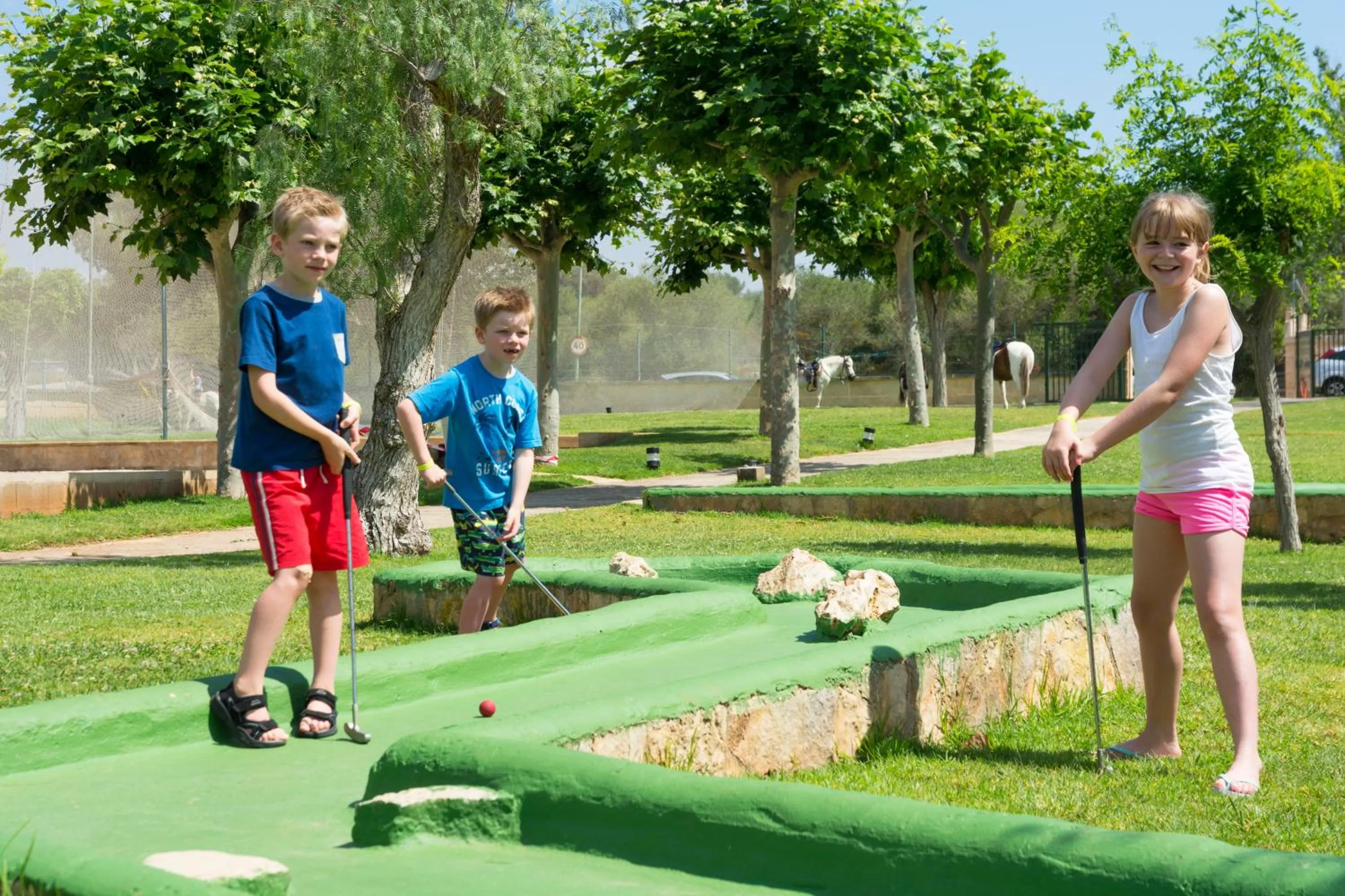 Minigolf in HSM Canarios Park