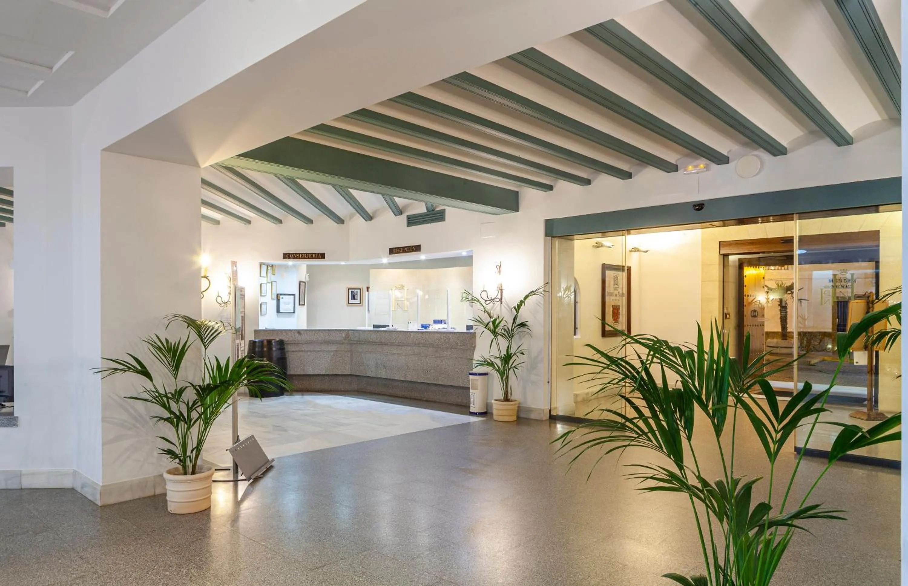 Lobby or reception in Hotel Duque de Najera