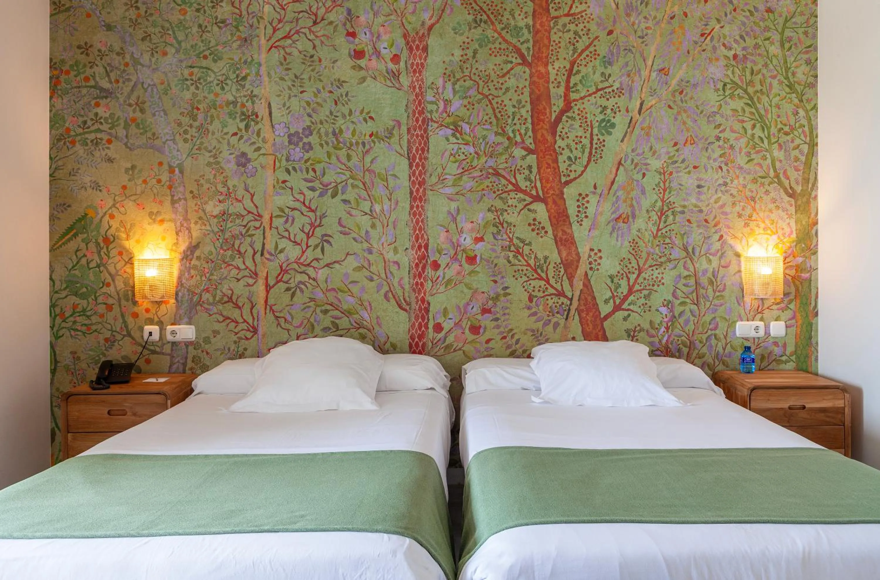 Bed in Hotel Duque de Najera