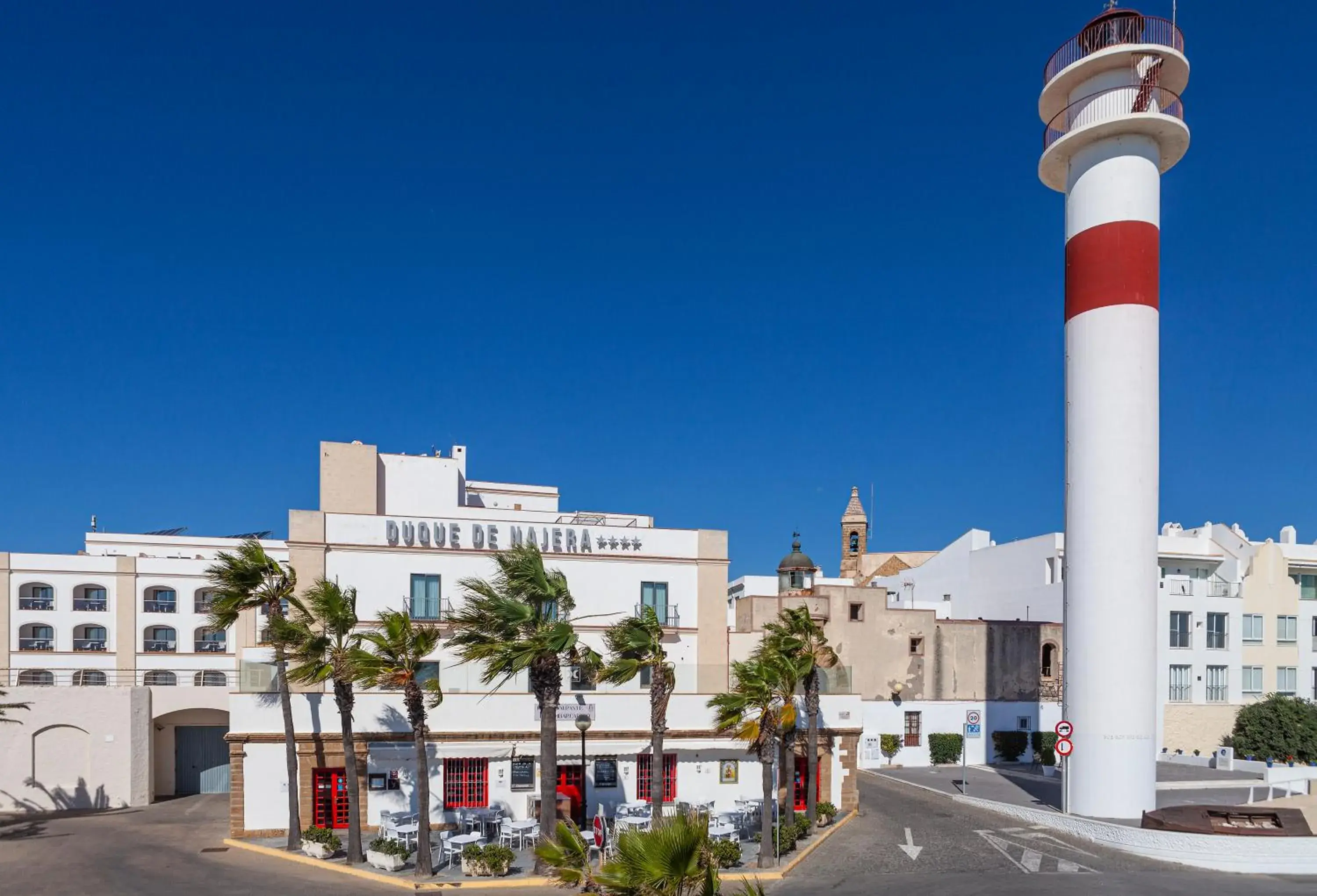 Facade/entrance in Hotel Duque de Najera Facade/entrance in Hotel Duque de Najera