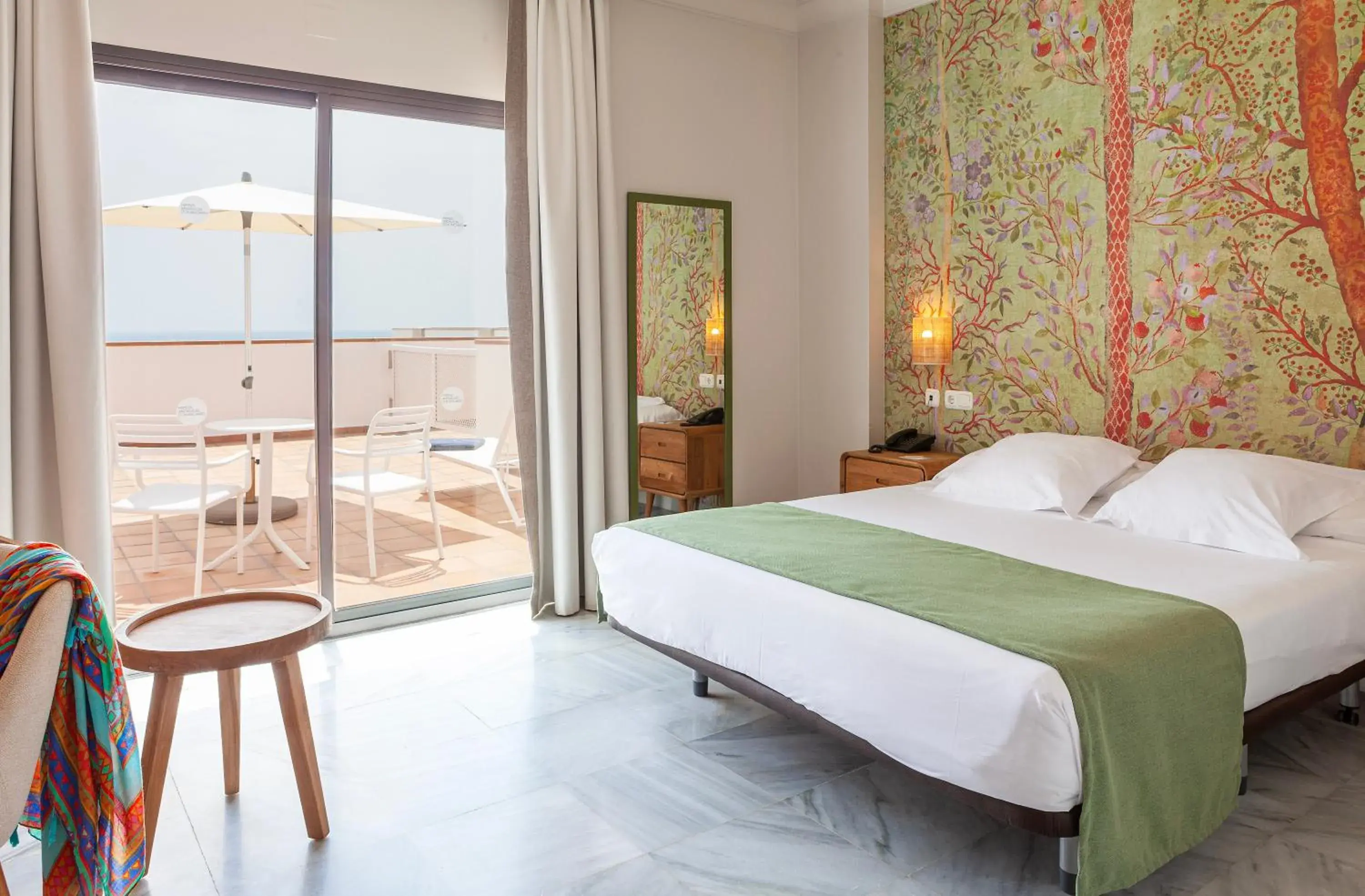 Triple Room with Sea View in Hotel Duque de Najera Triple Room with Sea View in Hotel Duque de Najera