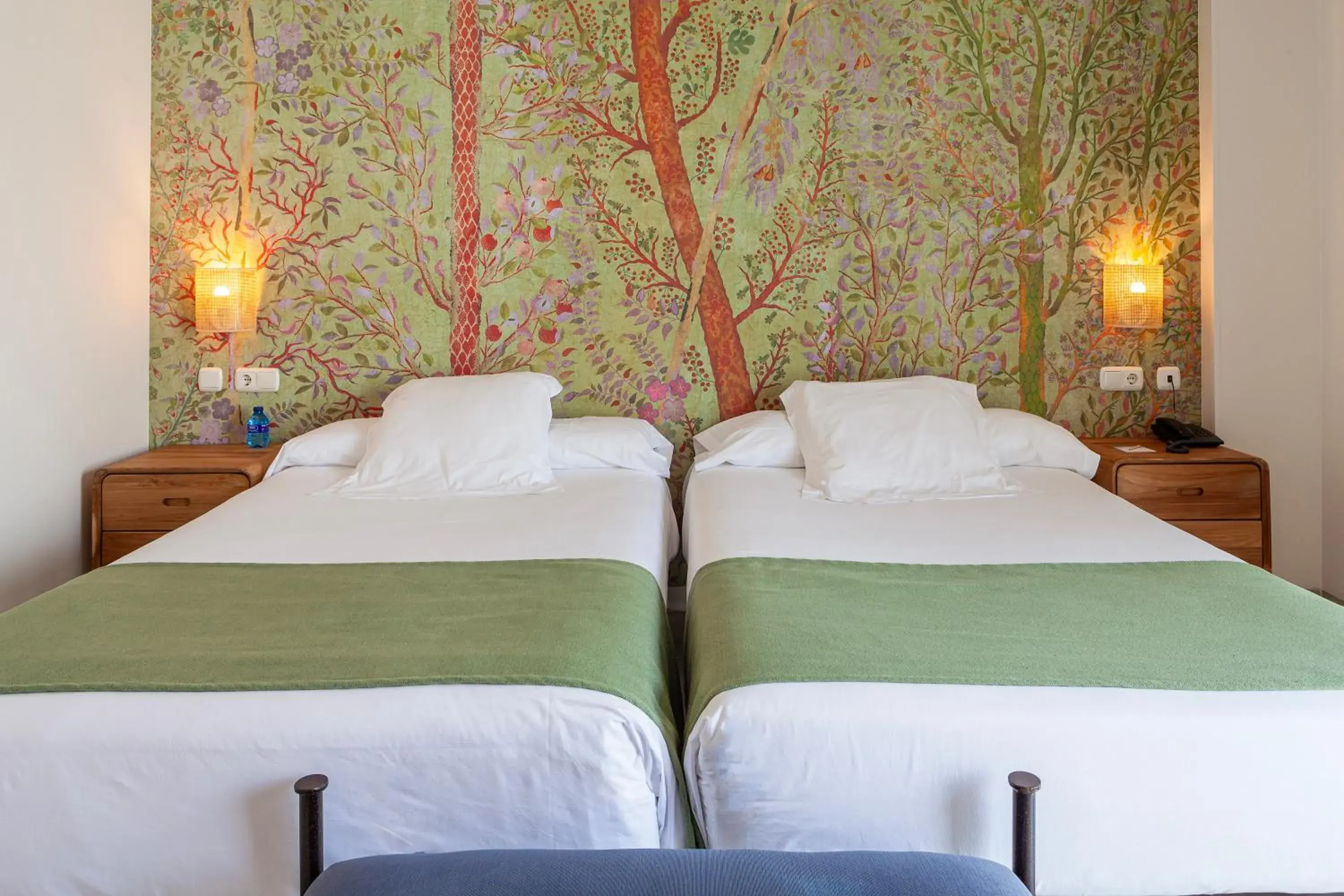 Bed in Hotel Duque de Najera Bed in Hotel Duque de Najera