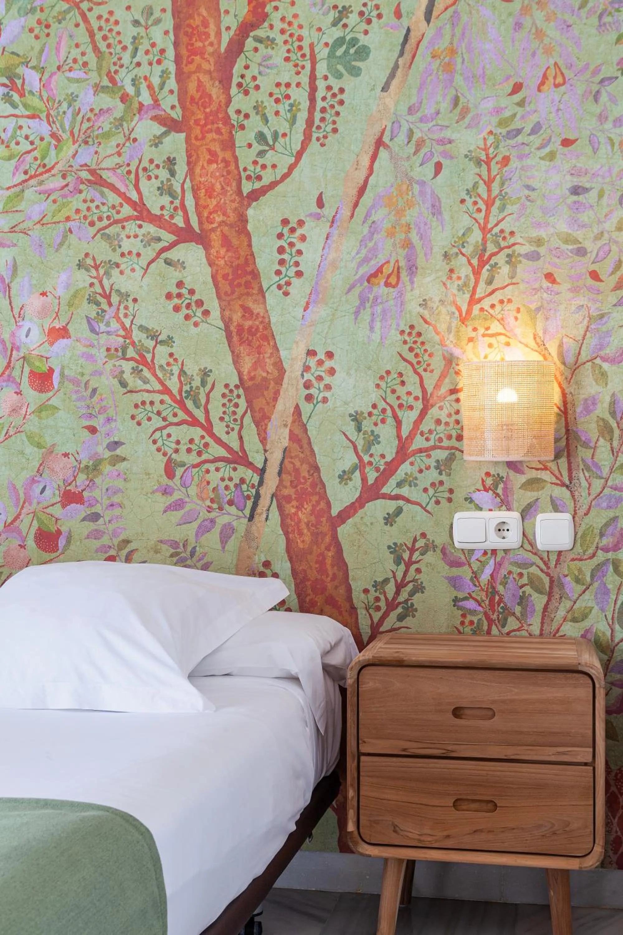 Bed in Hotel Duque de Najera