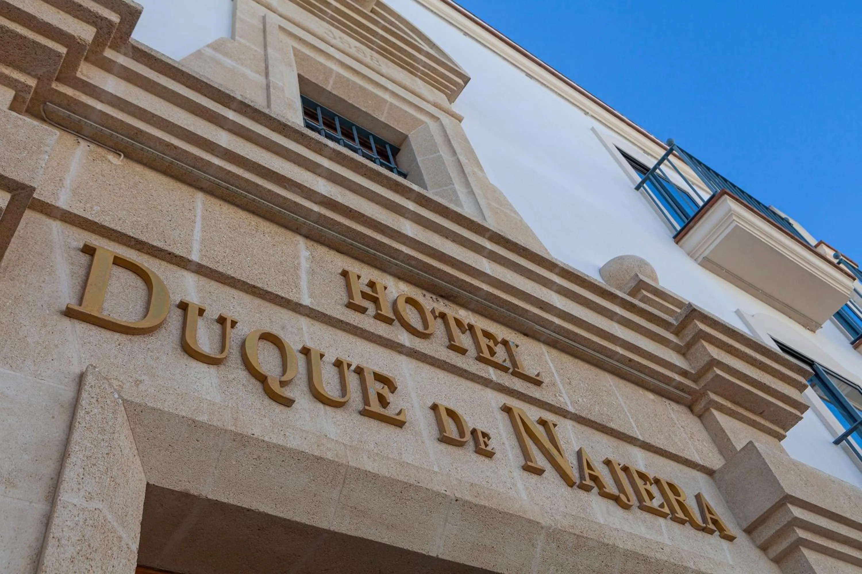 Facade/entrance in Hotel Duque de Najera