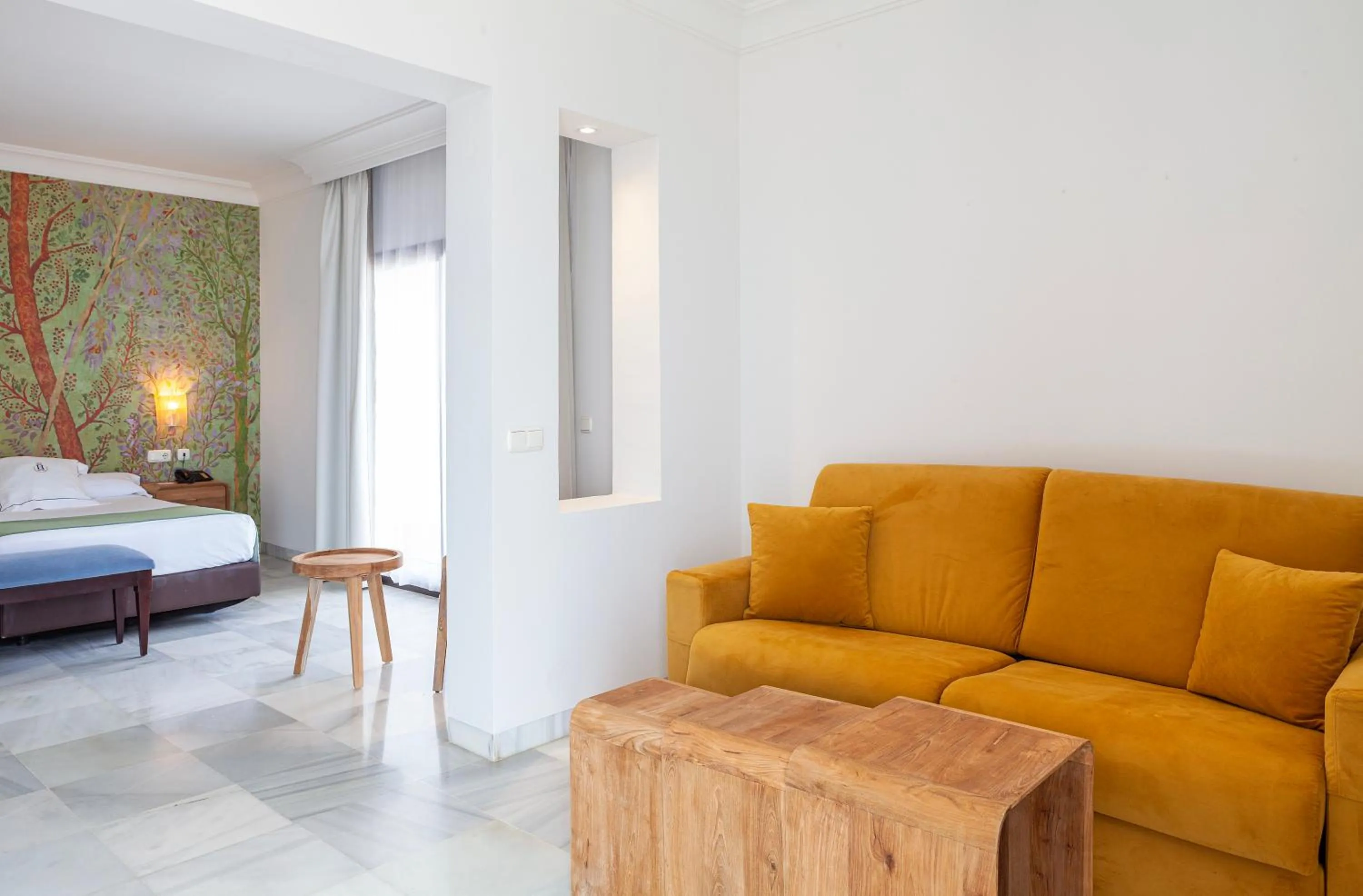 Bed in Hotel Duque de Najera