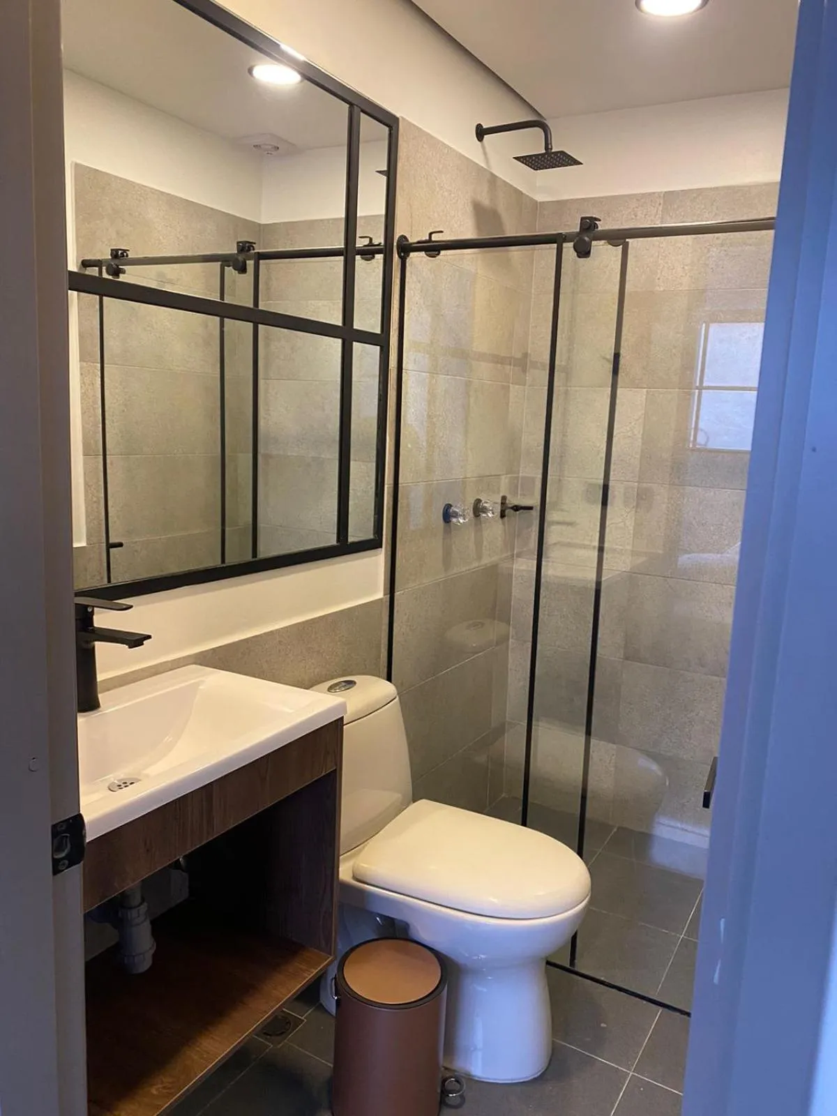 Bathroom in Fence by Bernalo Hotels