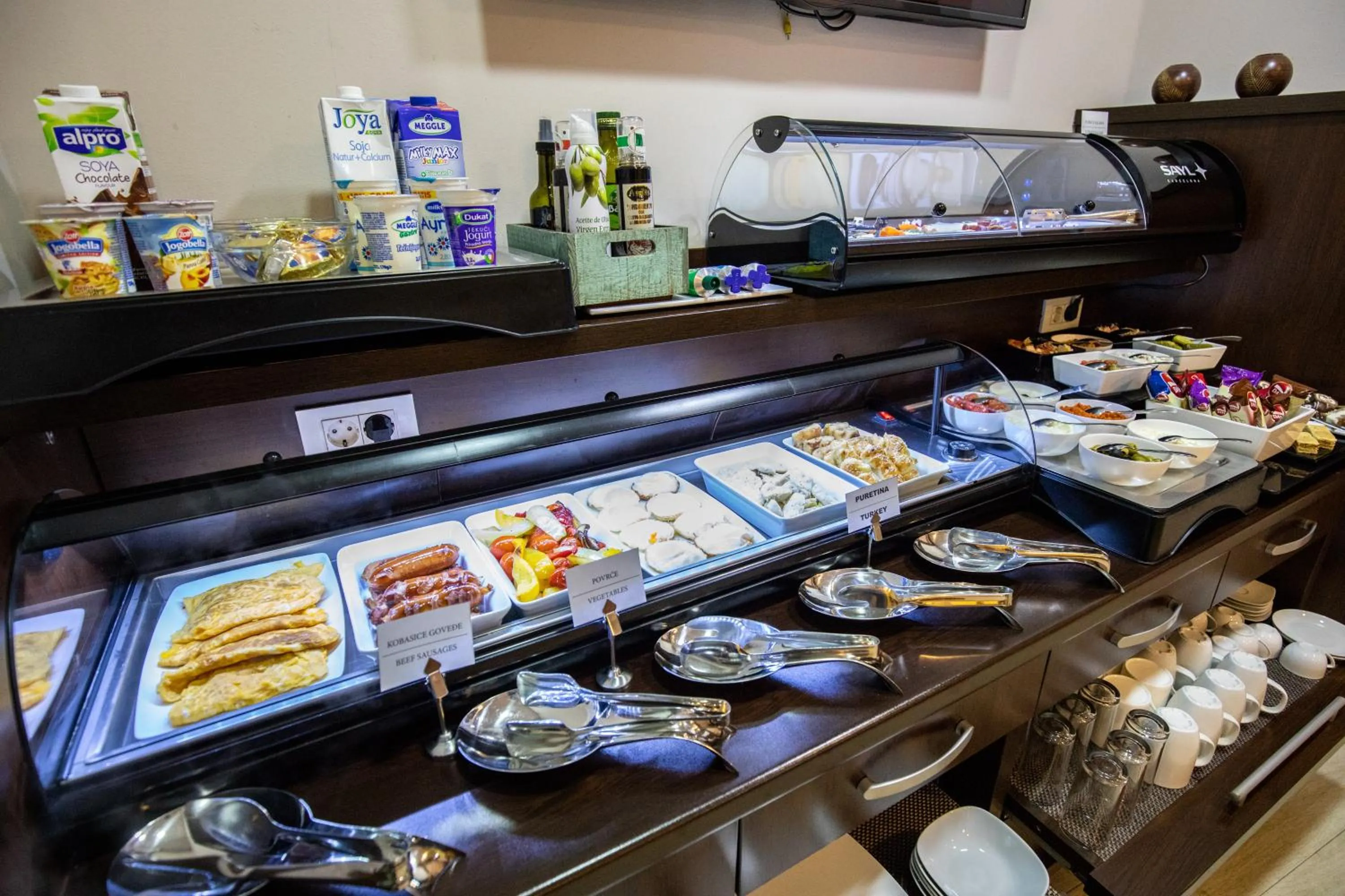 Buffet breakfast in Boutique Hotel Golden Star