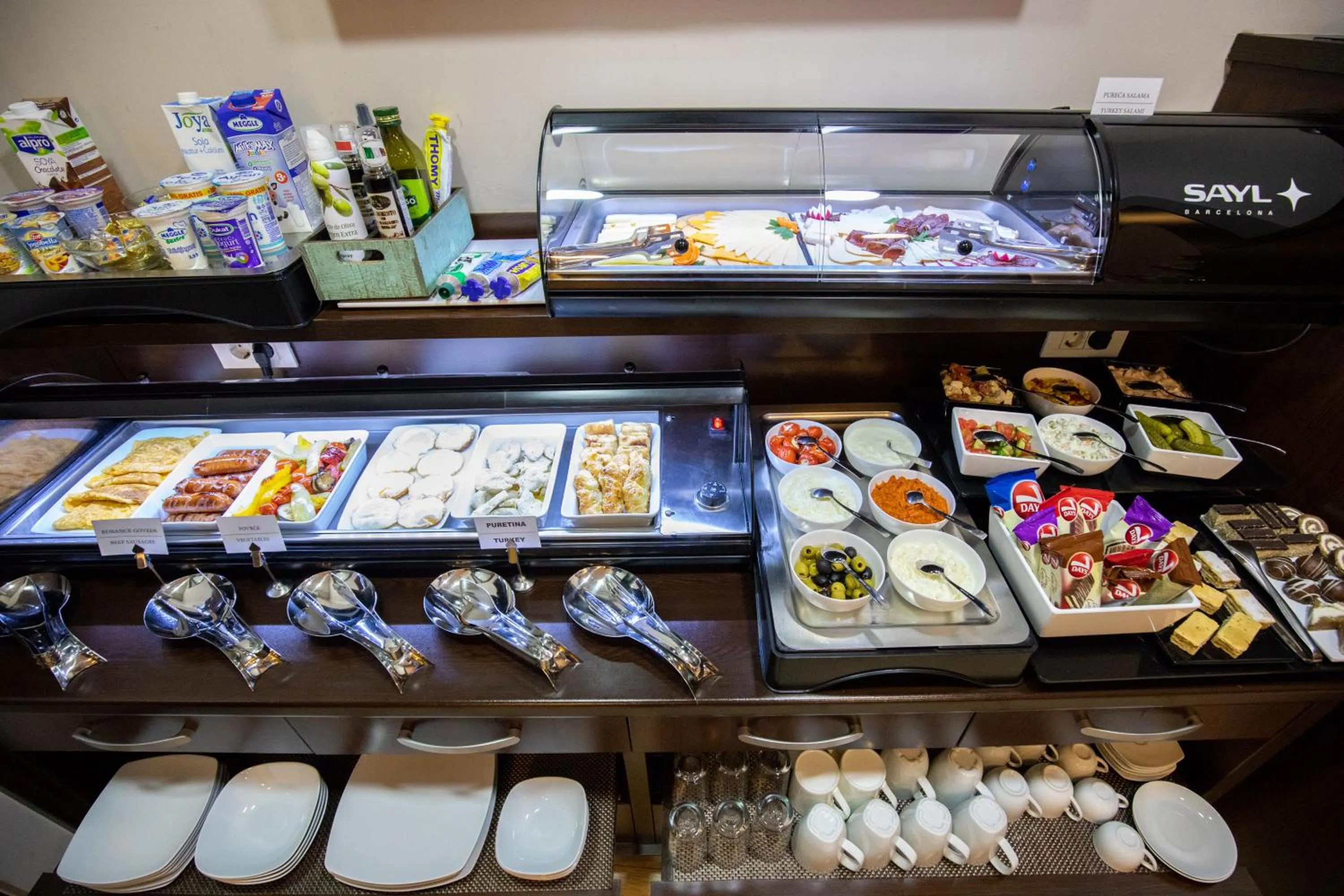 Buffet breakfast in Boutique Hotel Golden Star