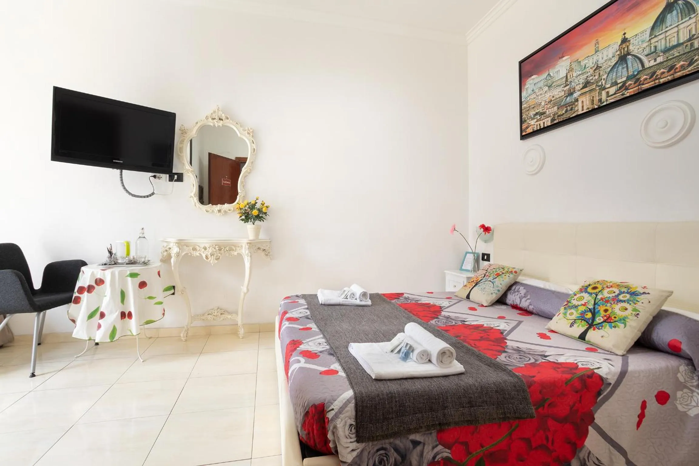 Bed in Cicero Rome Center