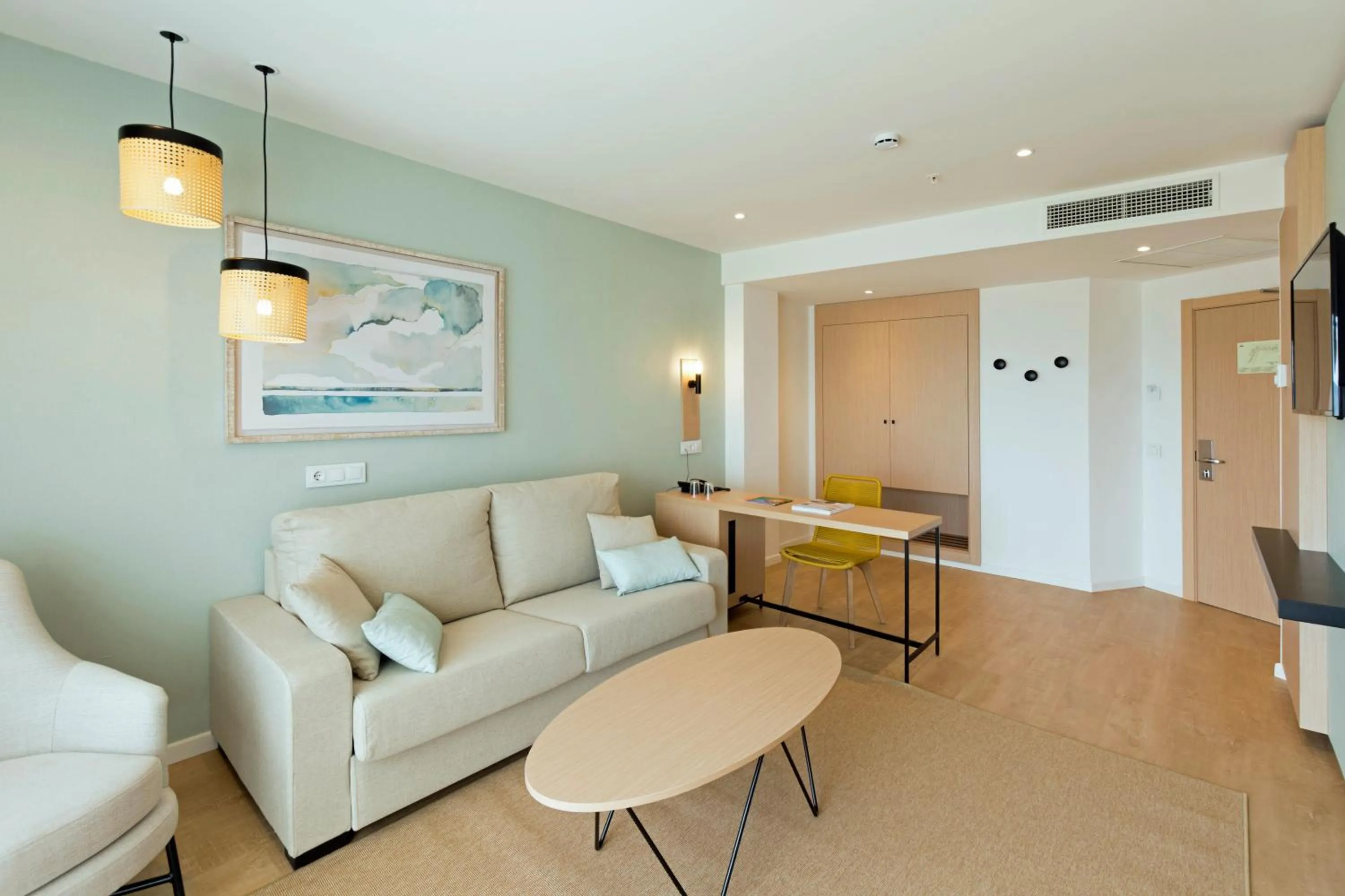 Living room in HSM Golden Playa