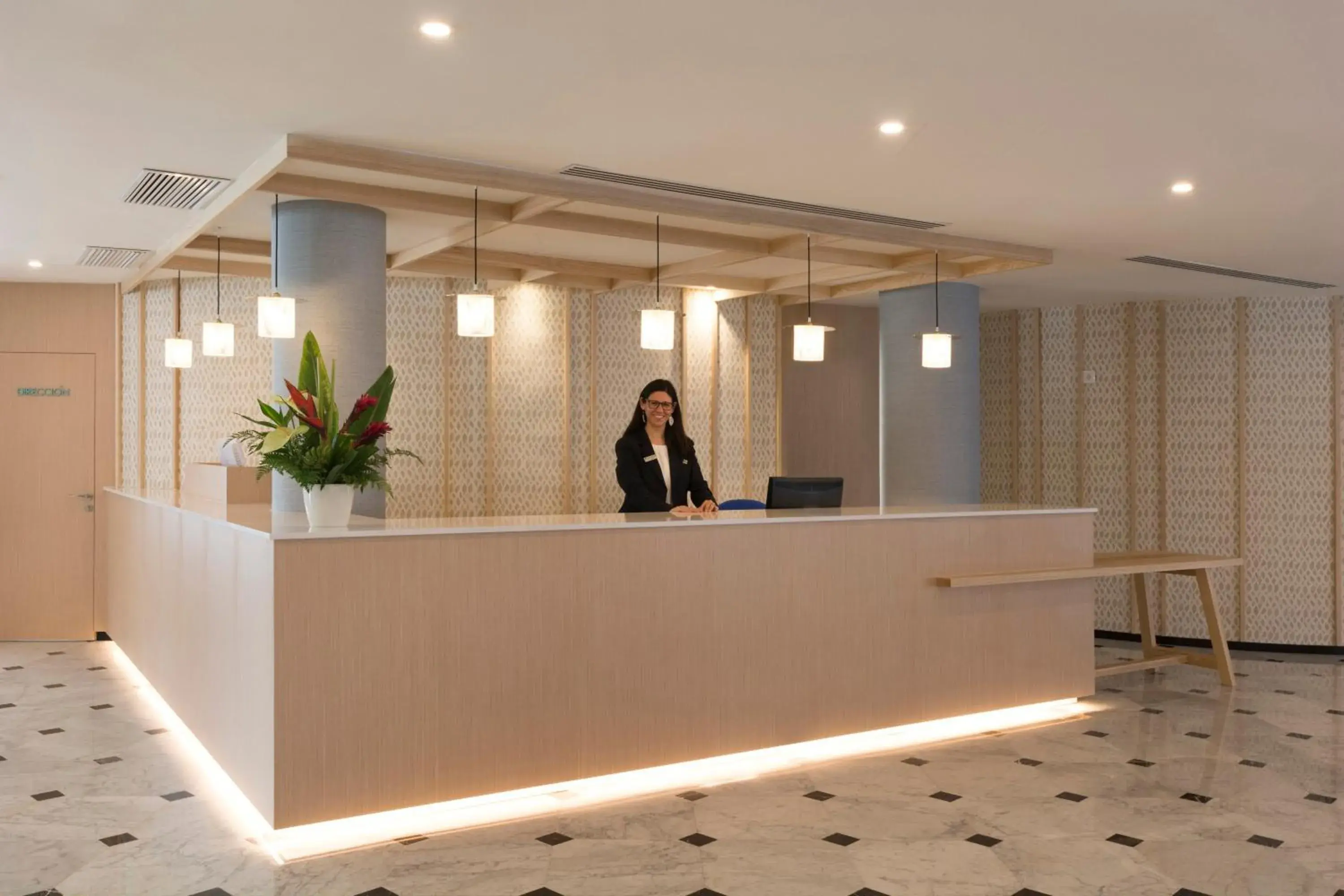 Lobby or reception in HSM Golden Playa Lobby or reception in HSM Golden Playa