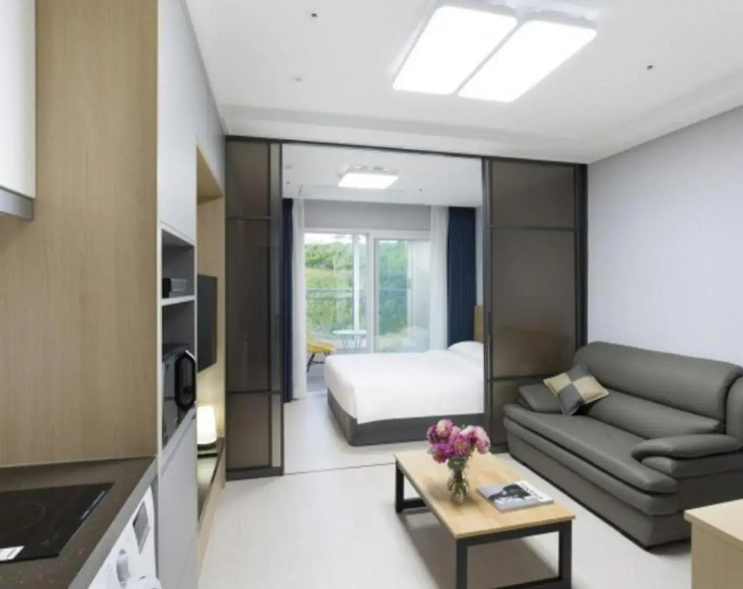 Living room, Seating Area in Yeosu Hotel First City Living room, Seating Area in Yeosu Hotel First City