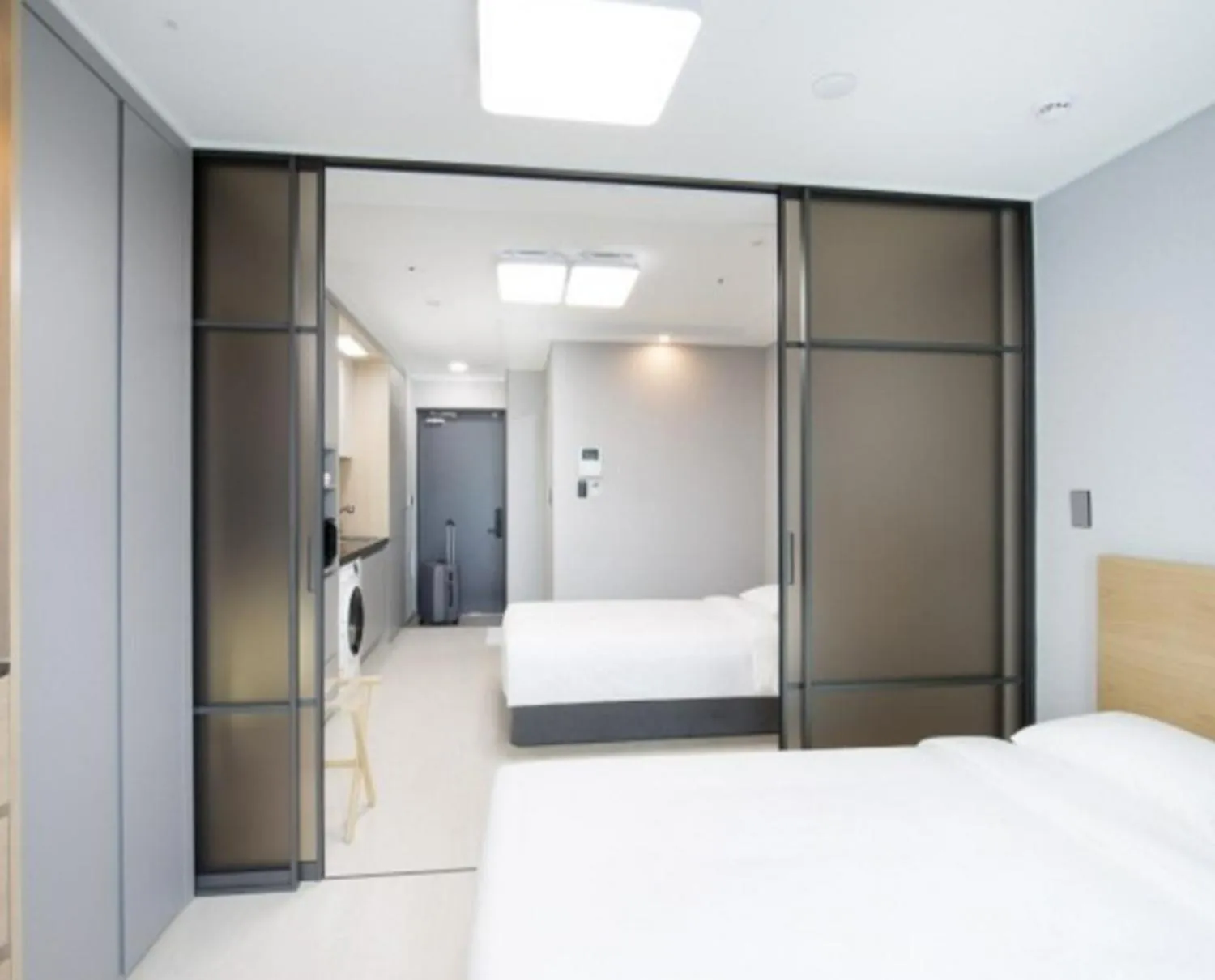 Bed in Yeosu Hotel First City