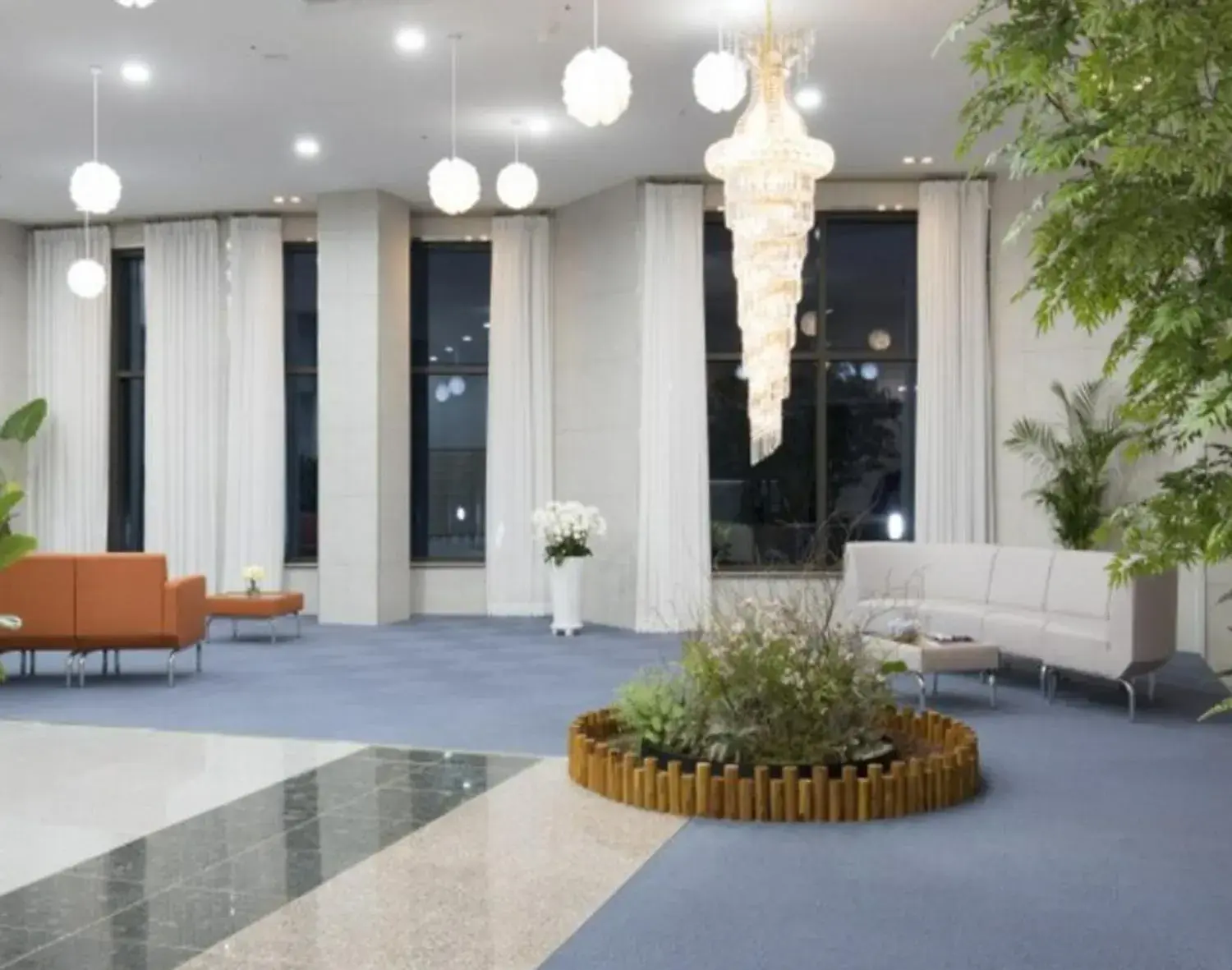 Lobby or reception in Yeosu Hotel First City Lobby or reception in Yeosu Hotel First City